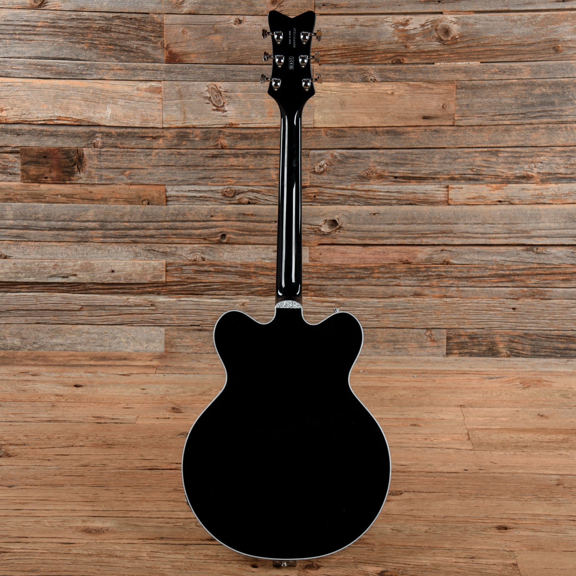 Gretsch G6636T Players Edition Silver Falcon Center Block Double-Cut Black w/String-Thru Bigsby Black 2021 Electric Guitars / Semi-Hollow