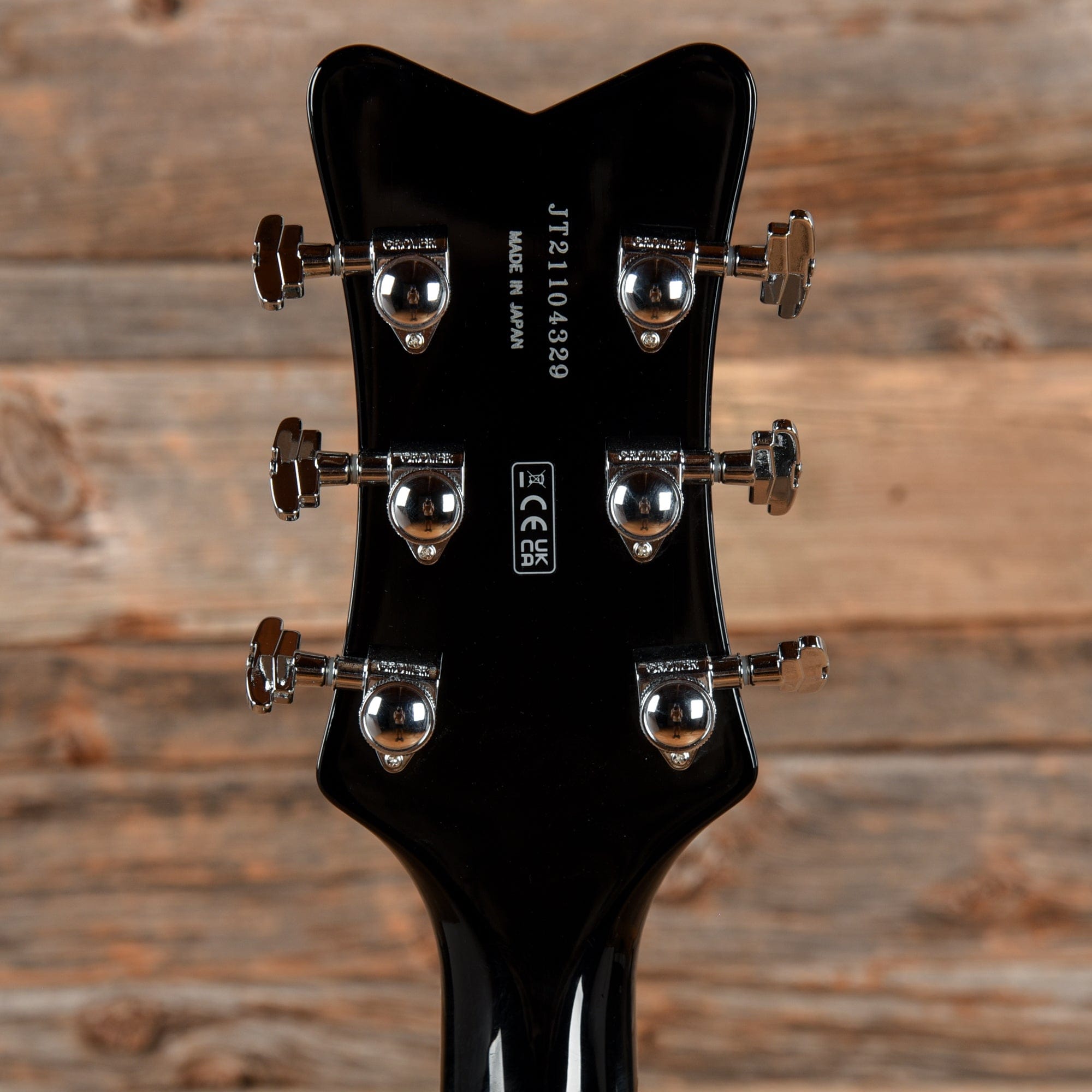 Gretsch G6636T Players Edition Silver Falcon Center Block Double-Cut Black w/String-Thru Bigsby Black 2021 Electric Guitars / Semi-Hollow