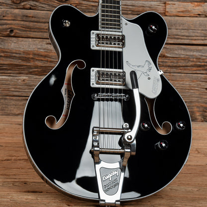 Gretsch G6636T Players Edition Silver Falcon Center Block Double-Cut Black w/String-Thru Bigsby Black 2021 Electric Guitars / Semi-Hollow