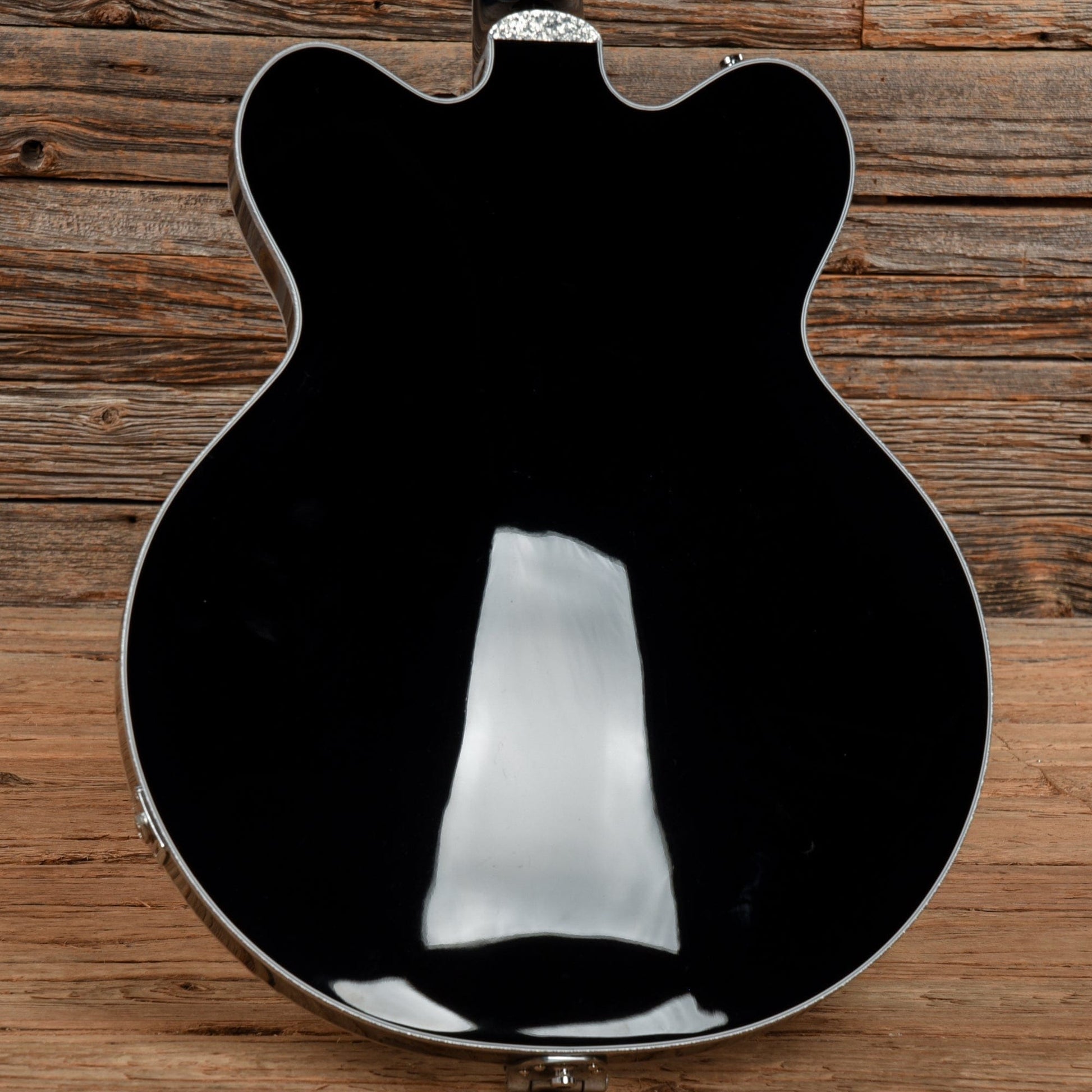 Gretsch G6636T Players Edition Silver Falcon Center Block Double-Cut Black w/String-Thru Bigsby Black 2021 Electric Guitars / Semi-Hollow