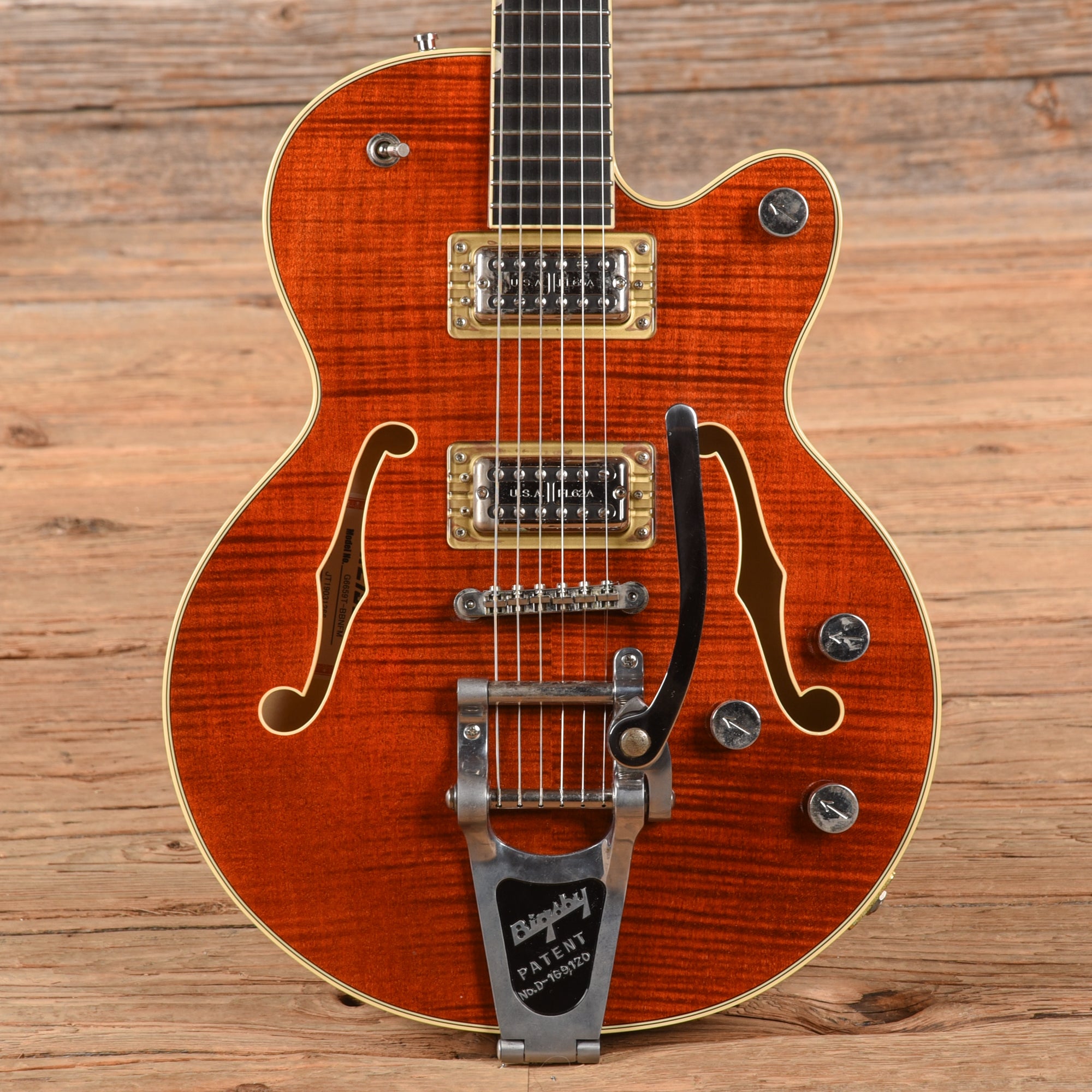 Gretsch G6659TFM Players Edition Broadkaster Jr Center Block Bourbon Stain 2019 Electric Guitars / Semi-Hollow
