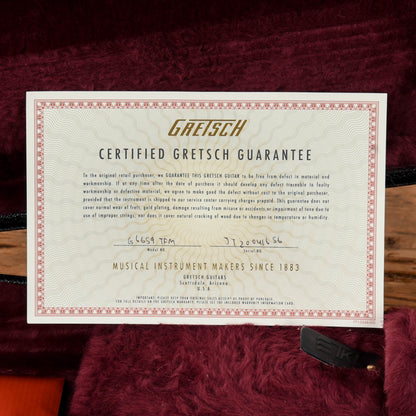 Gretsch G6659TFM Players Edition Broadkaster Jr Walnut Electric Guitars / Semi-Hollow