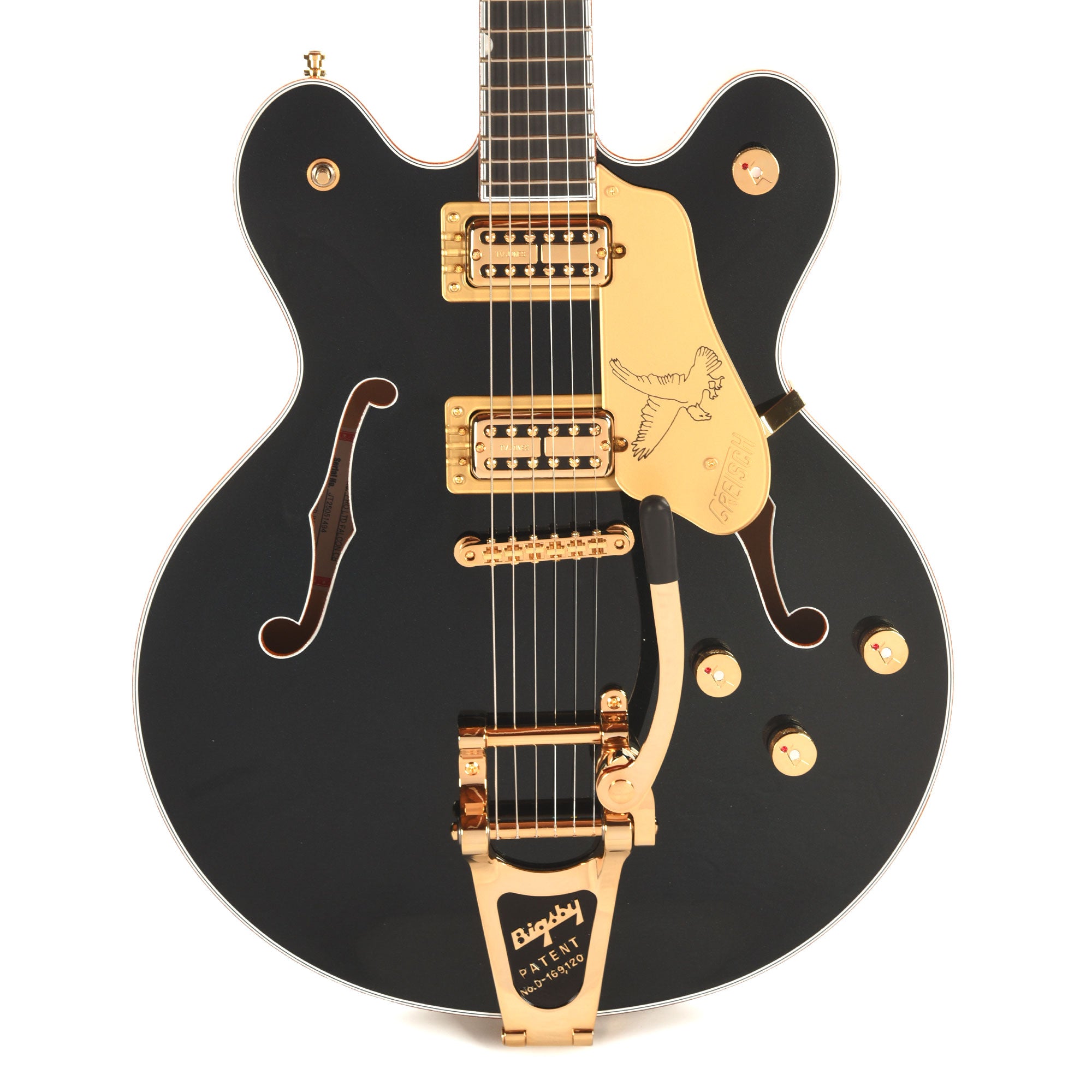 Gretsch Limited Edition Professional Falcon Center Block LTD Double-Cut Midnight Sapphire w/String-Thru Bigsby Electric Guitars / Semi-Hollow