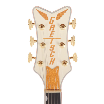 Gretsch Limited Edition Professional Falcon Center Block LTD Double-Cut Vintage White w/String-Thru Bigsby Electric Guitars / Semi-Hollow