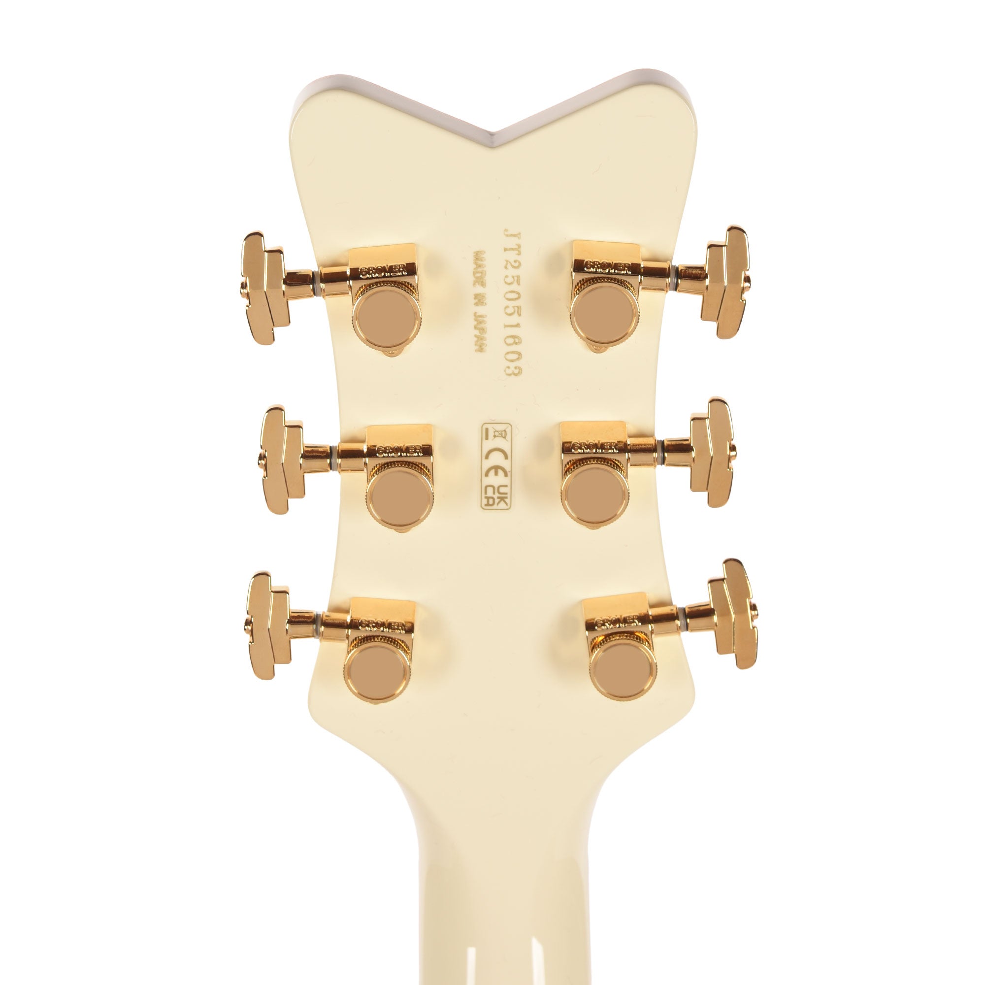 Gretsch Limited Edition Professional Falcon Center Block LTD Double-Cut Vintage White w/String-Thru Bigsby Electric Guitars / Semi-Hollow