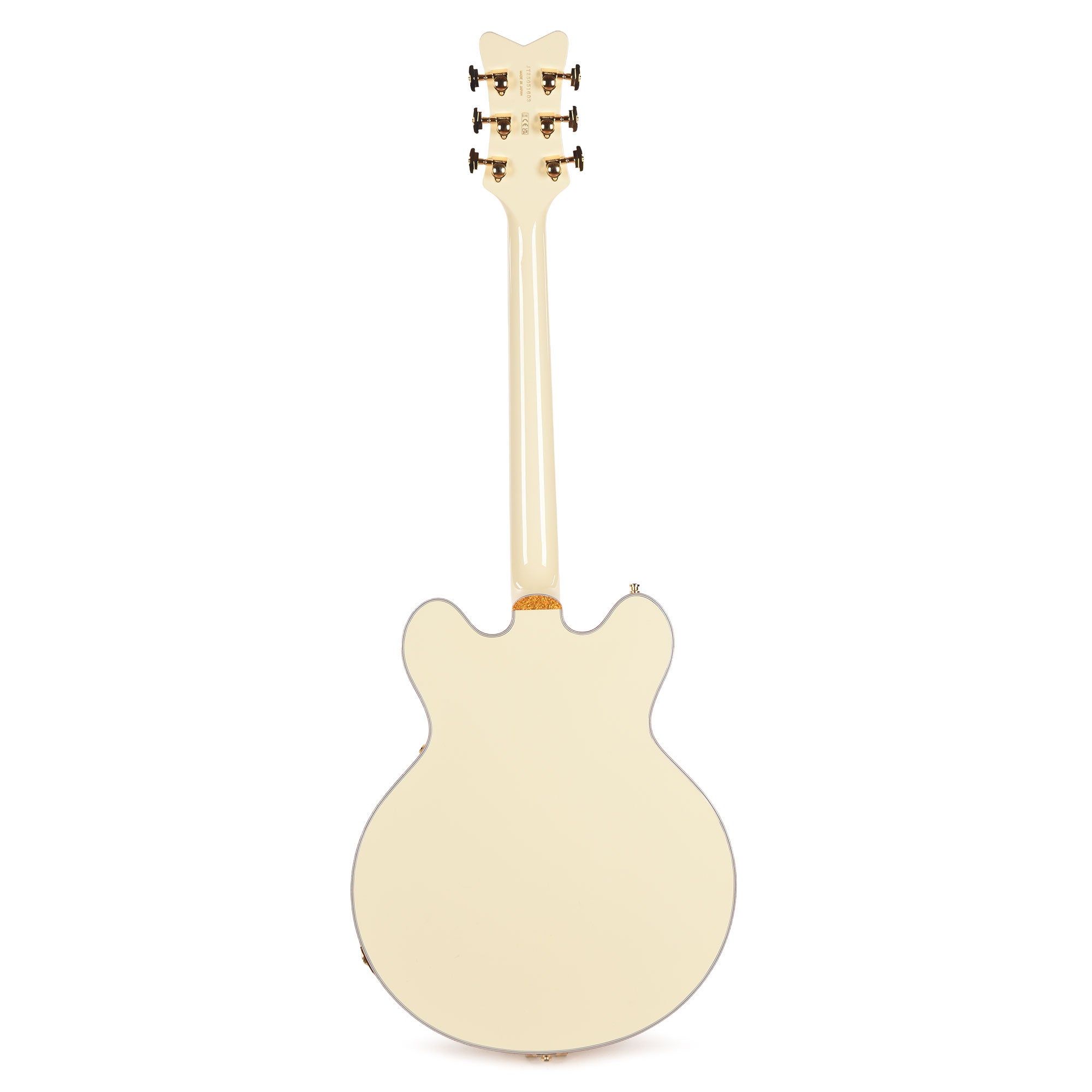 Gretsch Limited Edition Professional Falcon Center Block LTD Double-Cut Vintage White w/String-Thru Bigsby Electric Guitars / Semi-Hollow