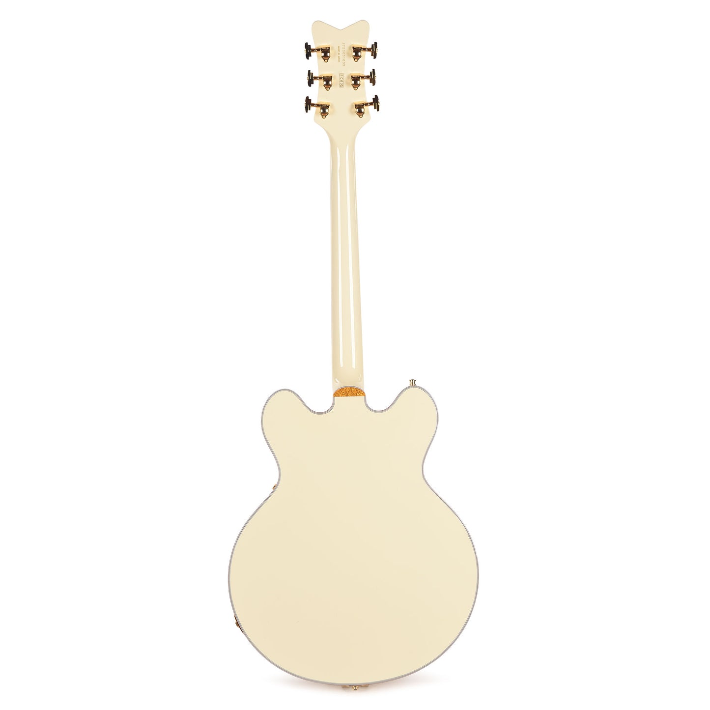 Gretsch Limited Edition Professional Falcon Center Block LTD Double-Cut Vintage White w/String-Thru Bigsby Electric Guitars / Semi-Hollow