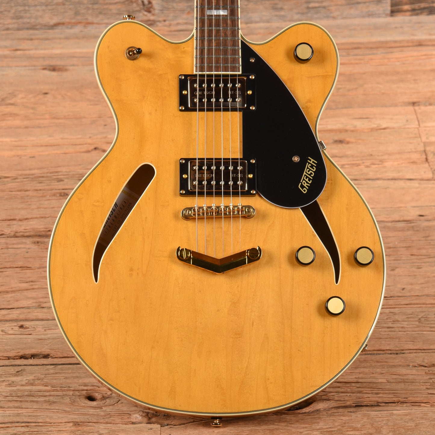 Gretsch Limited Edition Streamliner Center Block w/ Cat Eyes Gold 2024 Electric Guitars / Semi-Hollow