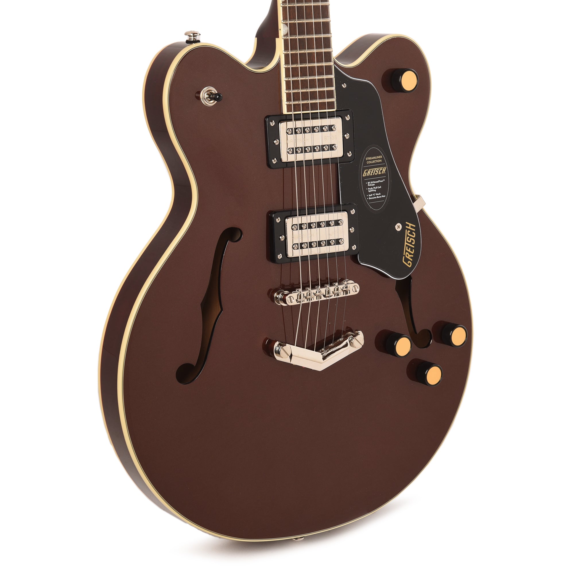 Gretsch Streamliner G2622 Center Block Double-Cut Copper Metallic w/V-Stoptail Electric Guitars / Semi-Hollow
