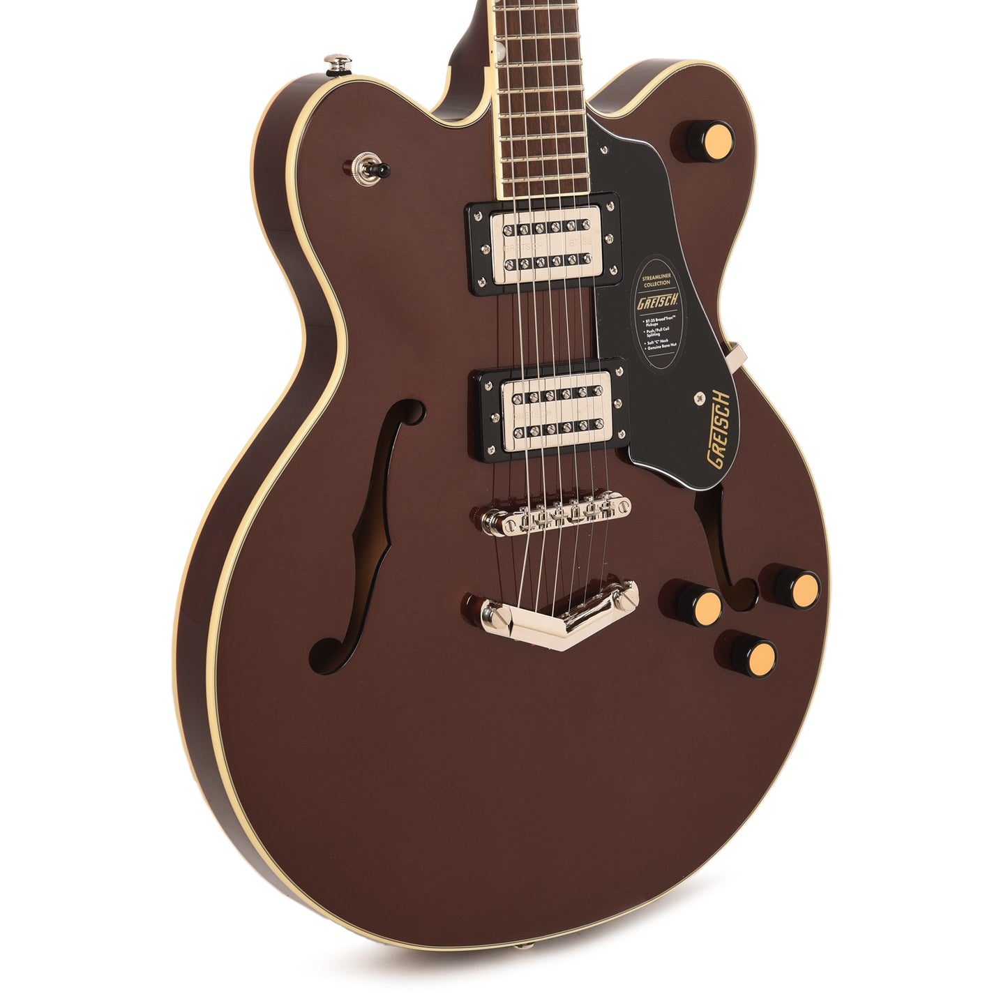 Gretsch Streamliner G2622 Center Block Double-Cut Copper Metallic w/V-Stoptail Electric Guitars / Semi-Hollow