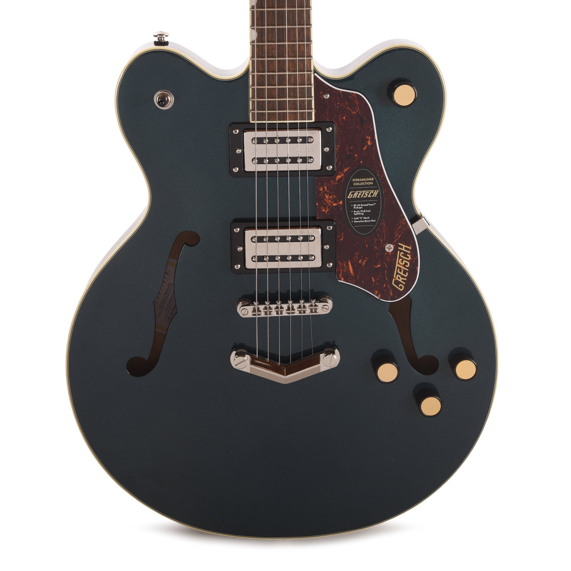 Gretsch Streamliner G2622 Center Block Double-Cut Midnight Sapphire w/V-Stoptail Electric Guitars / Semi-Hollow