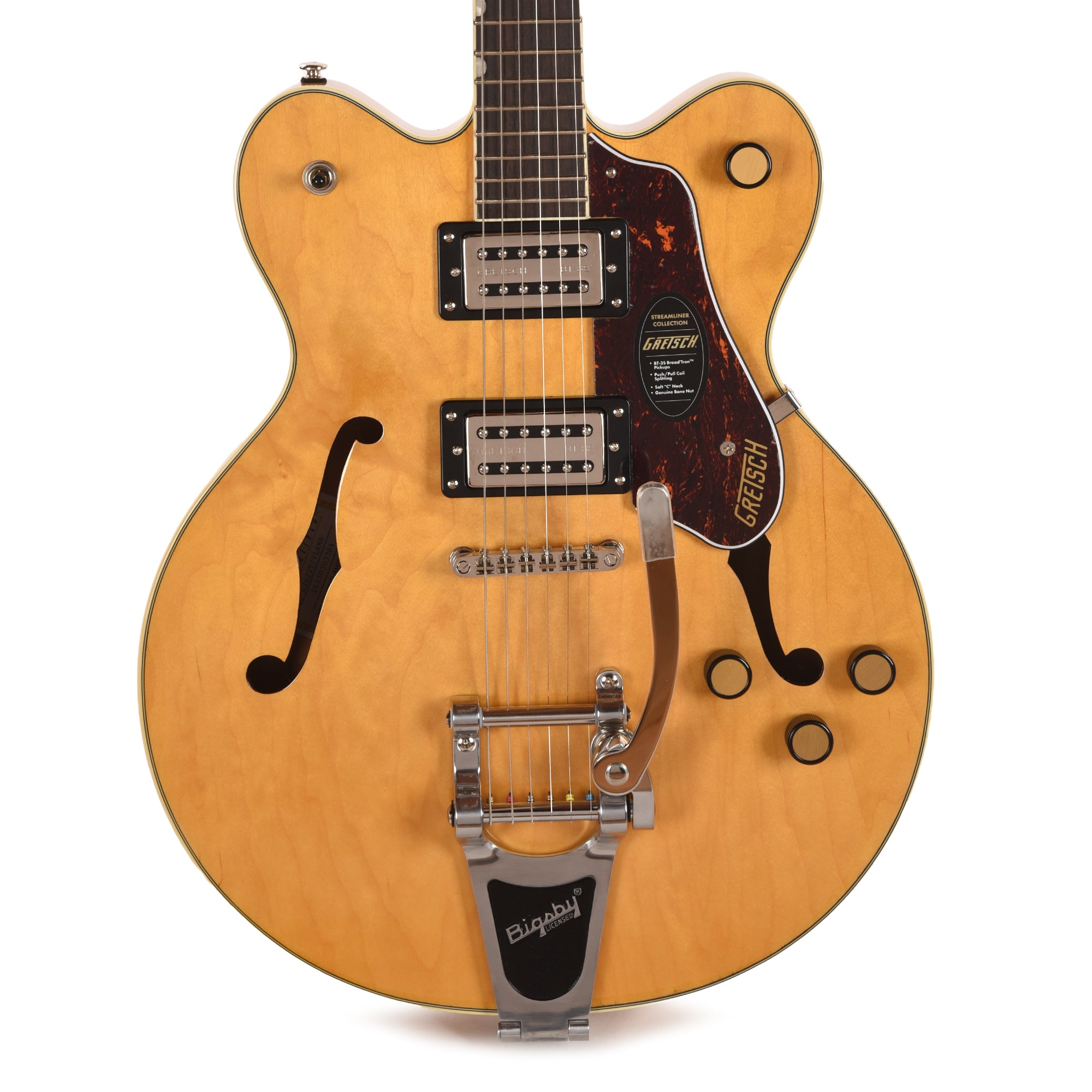 Gretsch Streamliner G2622T Center Block Double-Cut Village Amber w/Bigsby Electric Guitars / Semi-Hollow