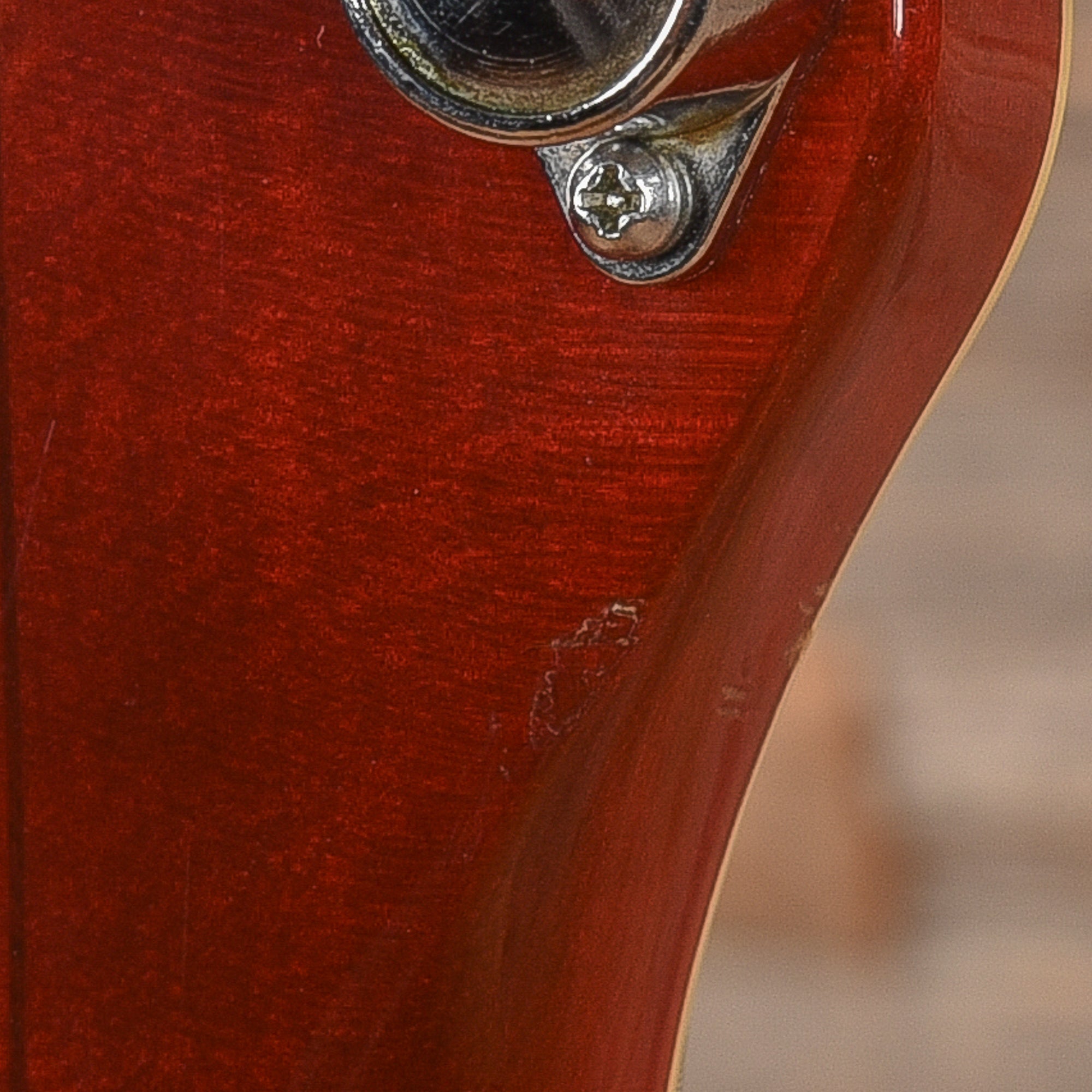Gretsch Super Axe Orange 1977 Electric Guitars / Semi-Hollow