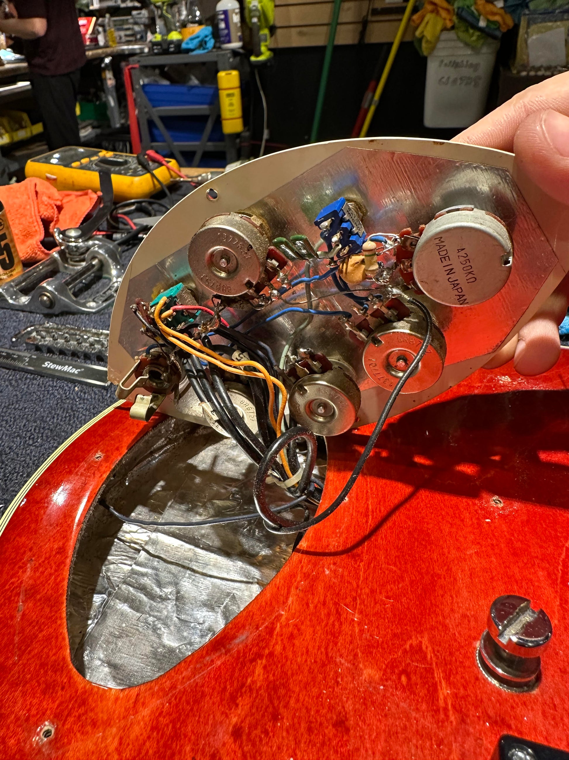 Gretsch Super Axe Orange 1977 Electric Guitars / Semi-Hollow