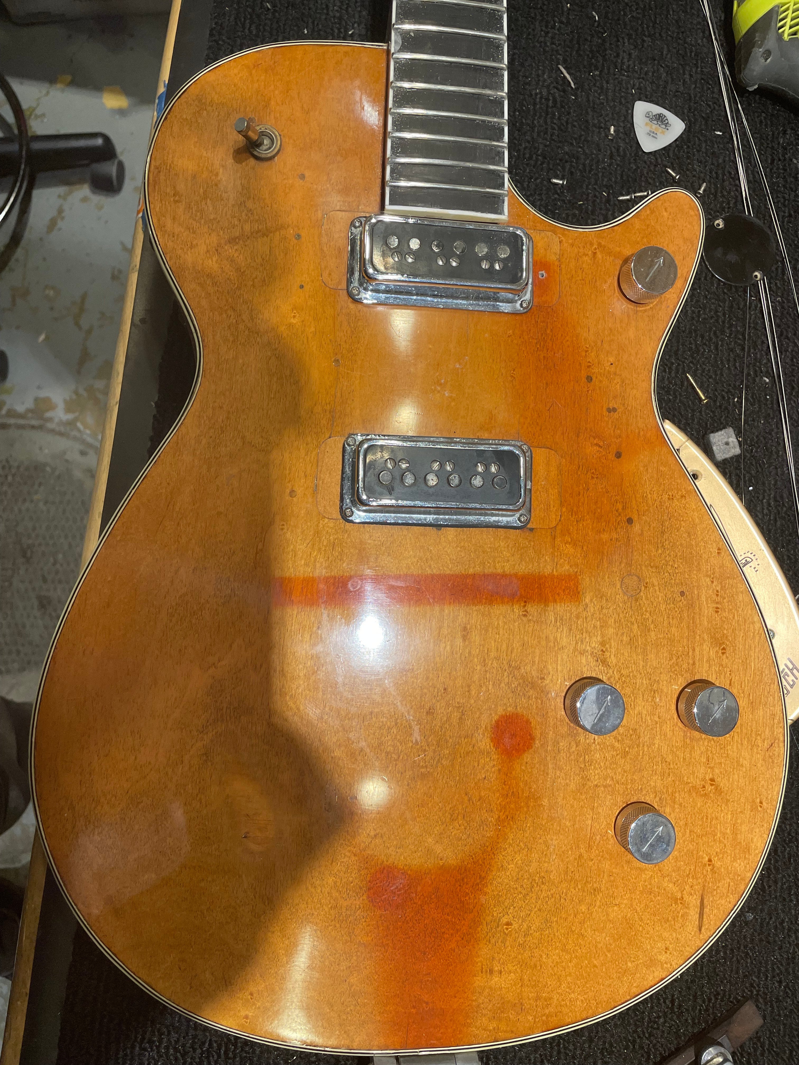 Gretsch 6121 Chet Atkins Solidbody Orange 1956 Electric Guitars / Solid Body