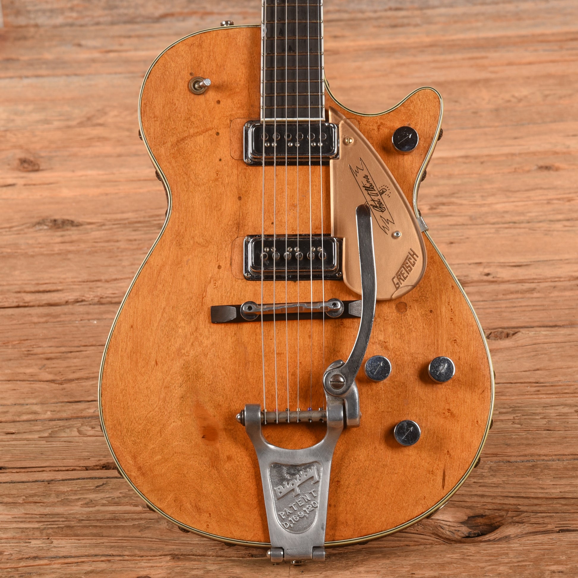 Gretsch 6121 Chet Atkins Solidbody Orange 1956 Electric Guitars / Solid Body