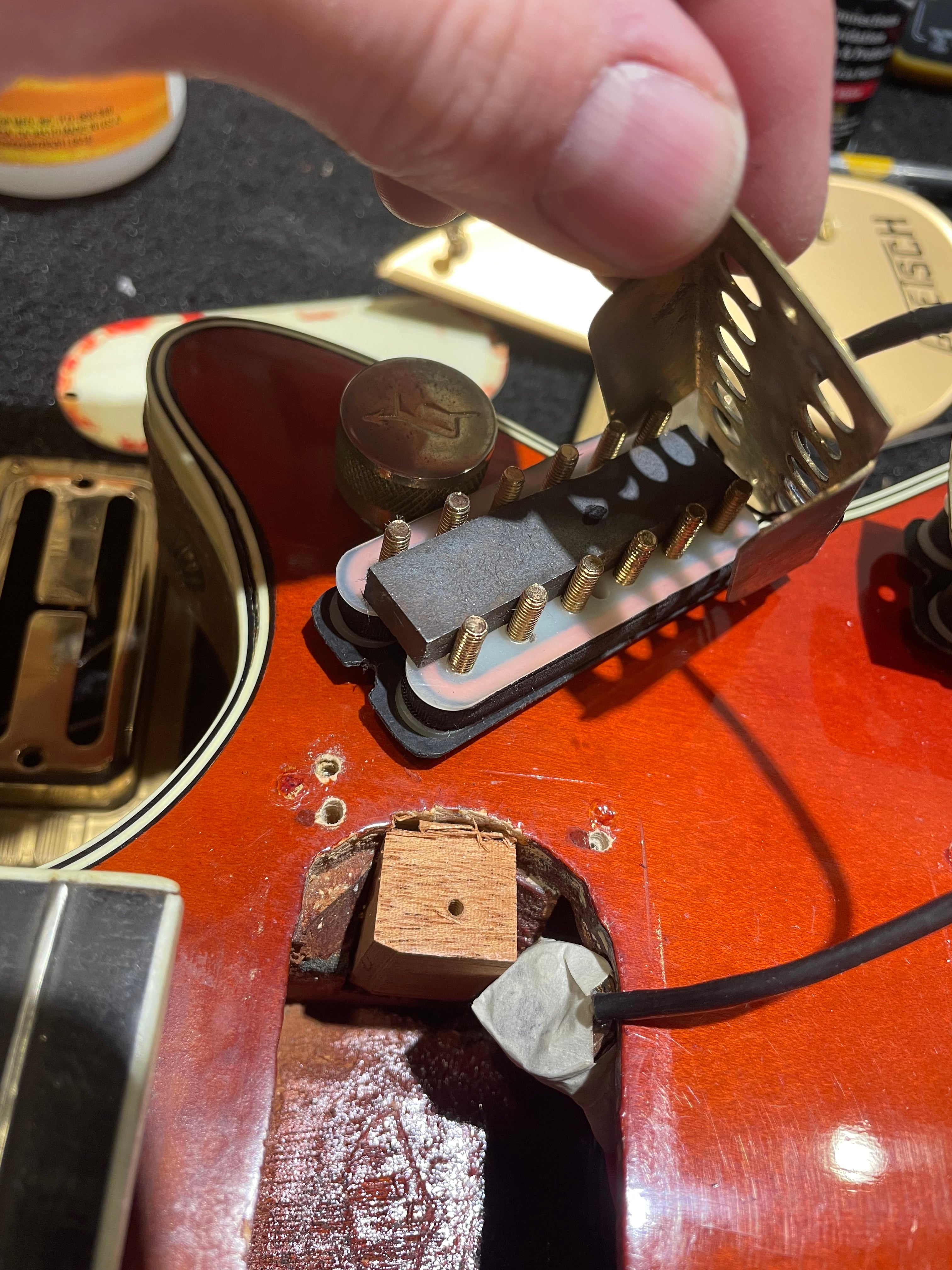 Gretsch 6121 Natural 1959 Electric Guitars / Solid Body