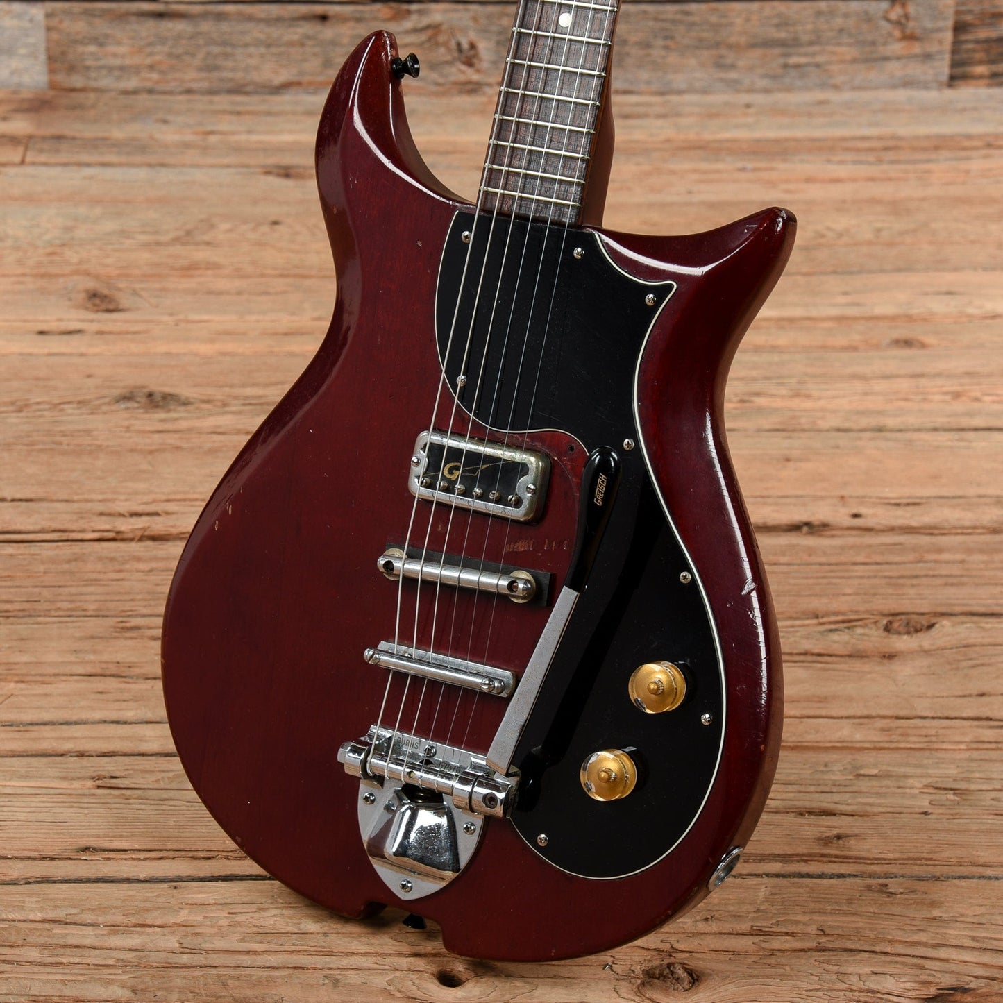 Gretsch Corvette Cherry 1965 Electric Guitars / Solid Body