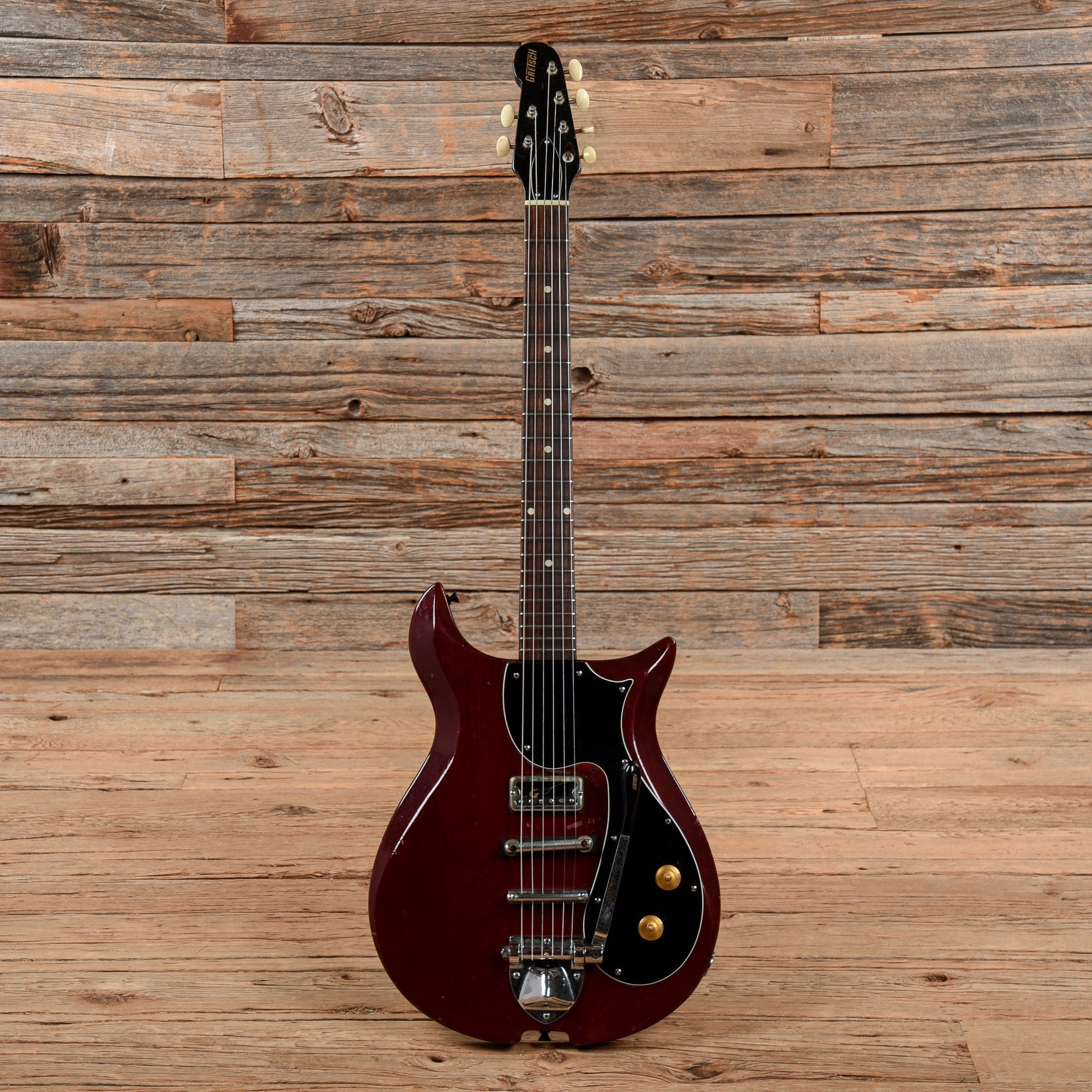 Gretsch Corvette Cherry 1965 Electric Guitars / Solid Body