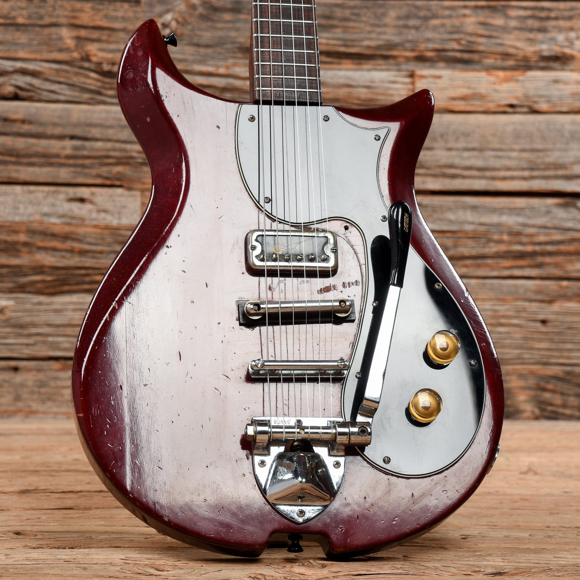 Gretsch Corvette Cherry 1965 Electric Guitars / Solid Body