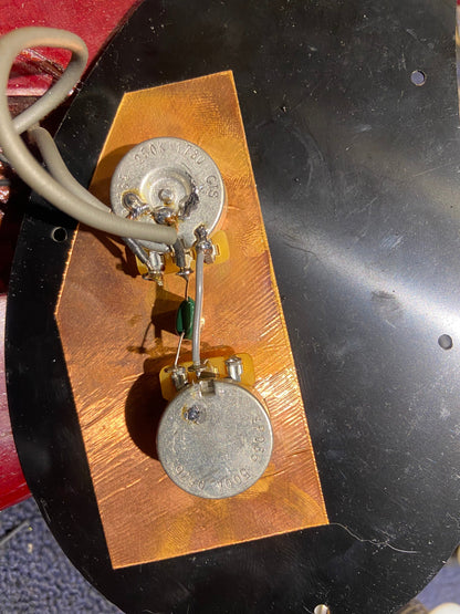 Gretsch Corvette Cherry 1965 Electric Guitars / Solid Body