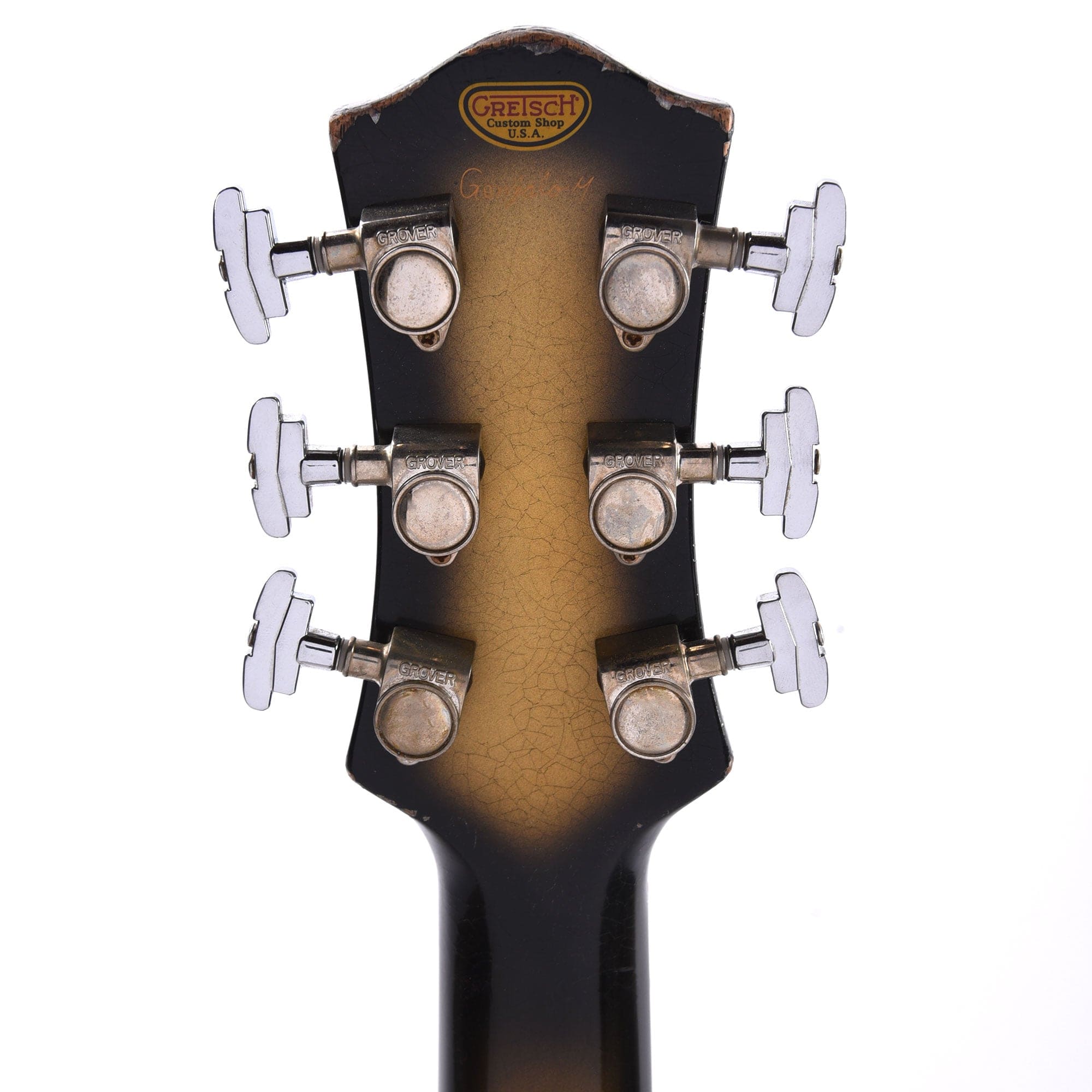 Gretsch Custom Shop Caddy Bo Aged Silverburst Relic w/ThroBak '70/Selects Master Built by Gonzalo Madrigal Electric Guitars / Solid Body