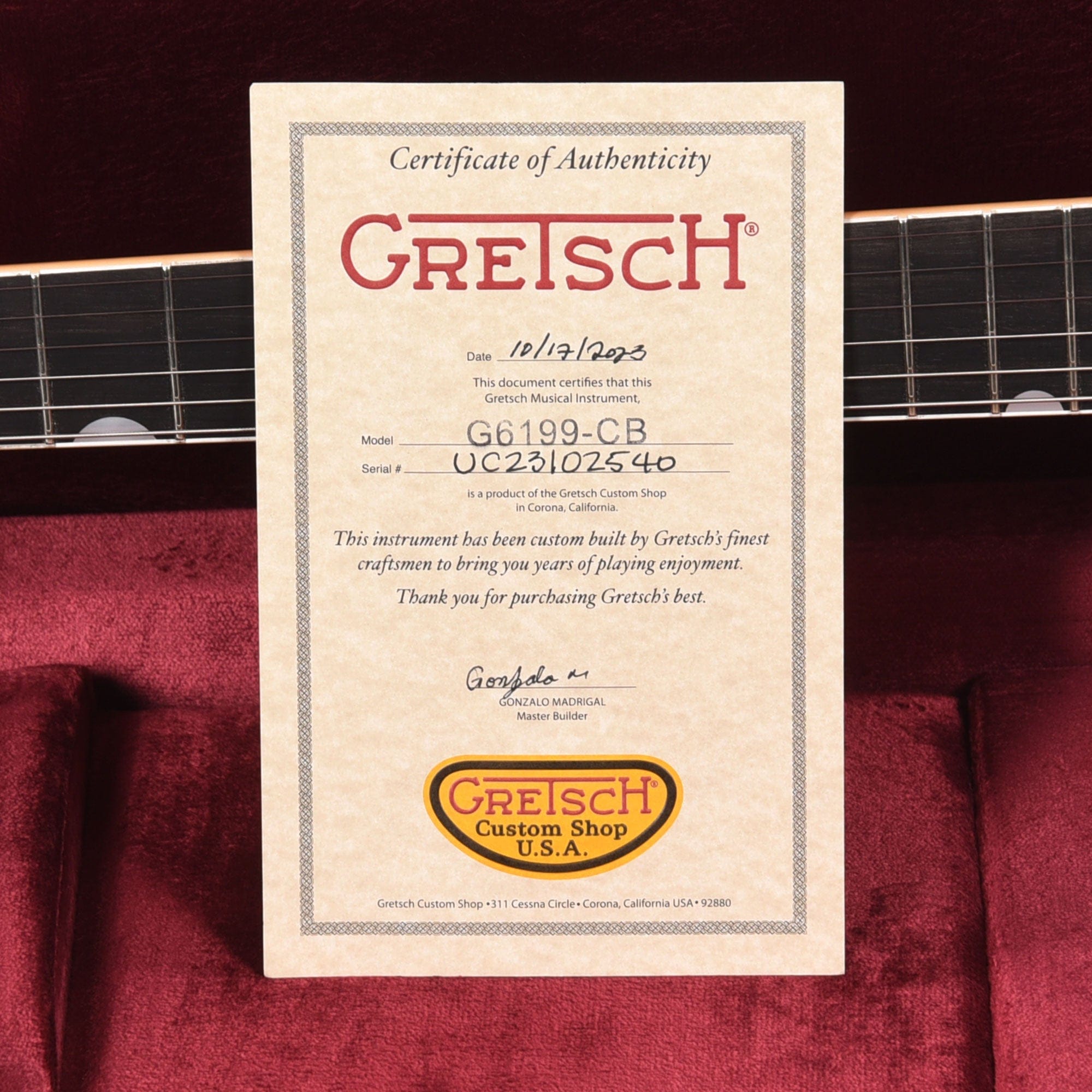 Gretsch Custom Shop Caddy Bo Aged Silverburst Relic w/ThroBak '70/Selects Master Built by Gonzalo Madrigal Electric Guitars / Solid Body