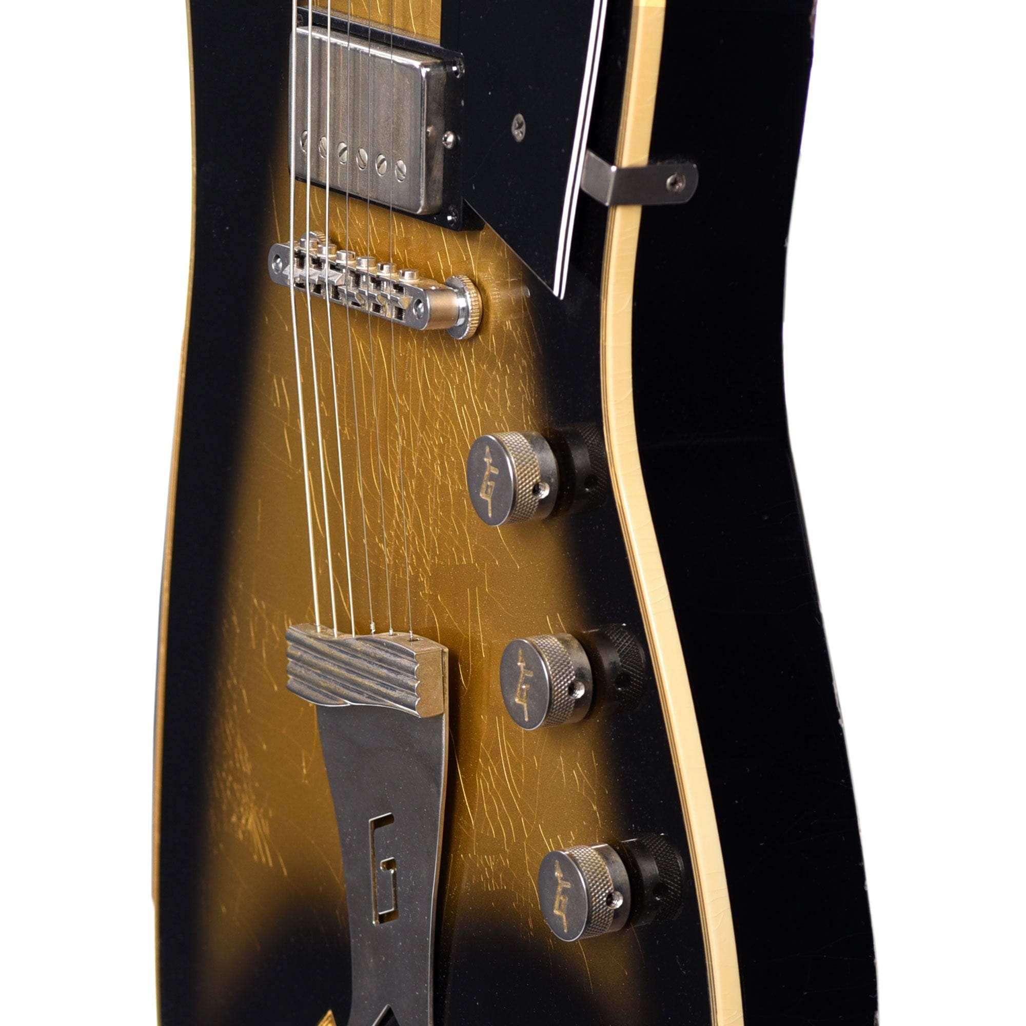 Gretsch Custom Shop Caddy Bo Aged Silverburst Relic w/ThroBak '70/Selects Master Built by Gonzalo Madrigal Electric Guitars / Solid Body