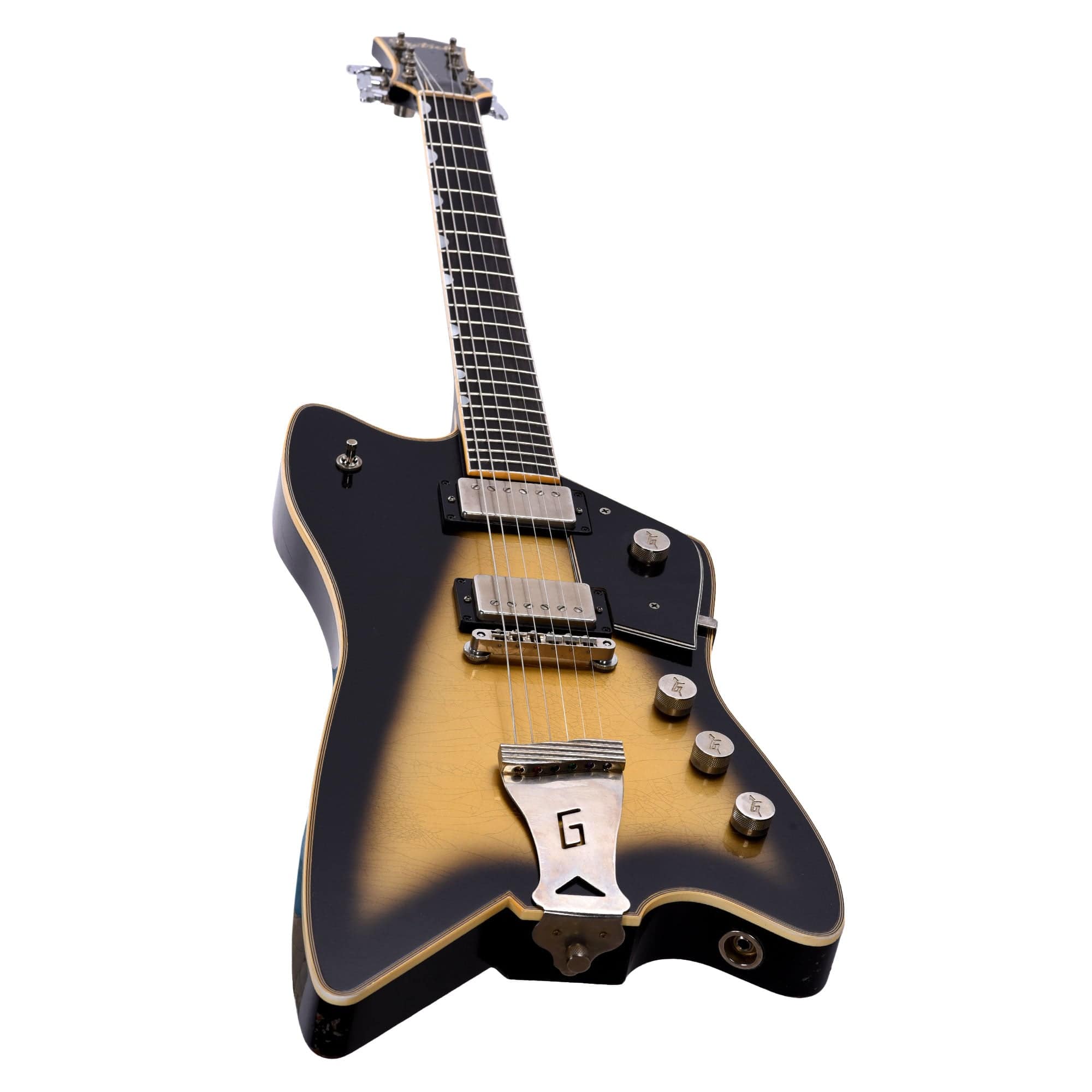 Gretsch Custom Shop Caddy Bo Aged Silverburst Relic w/ThroBak '70/Selects Master Built by Gonzalo Madrigal Electric Guitars / Solid Body