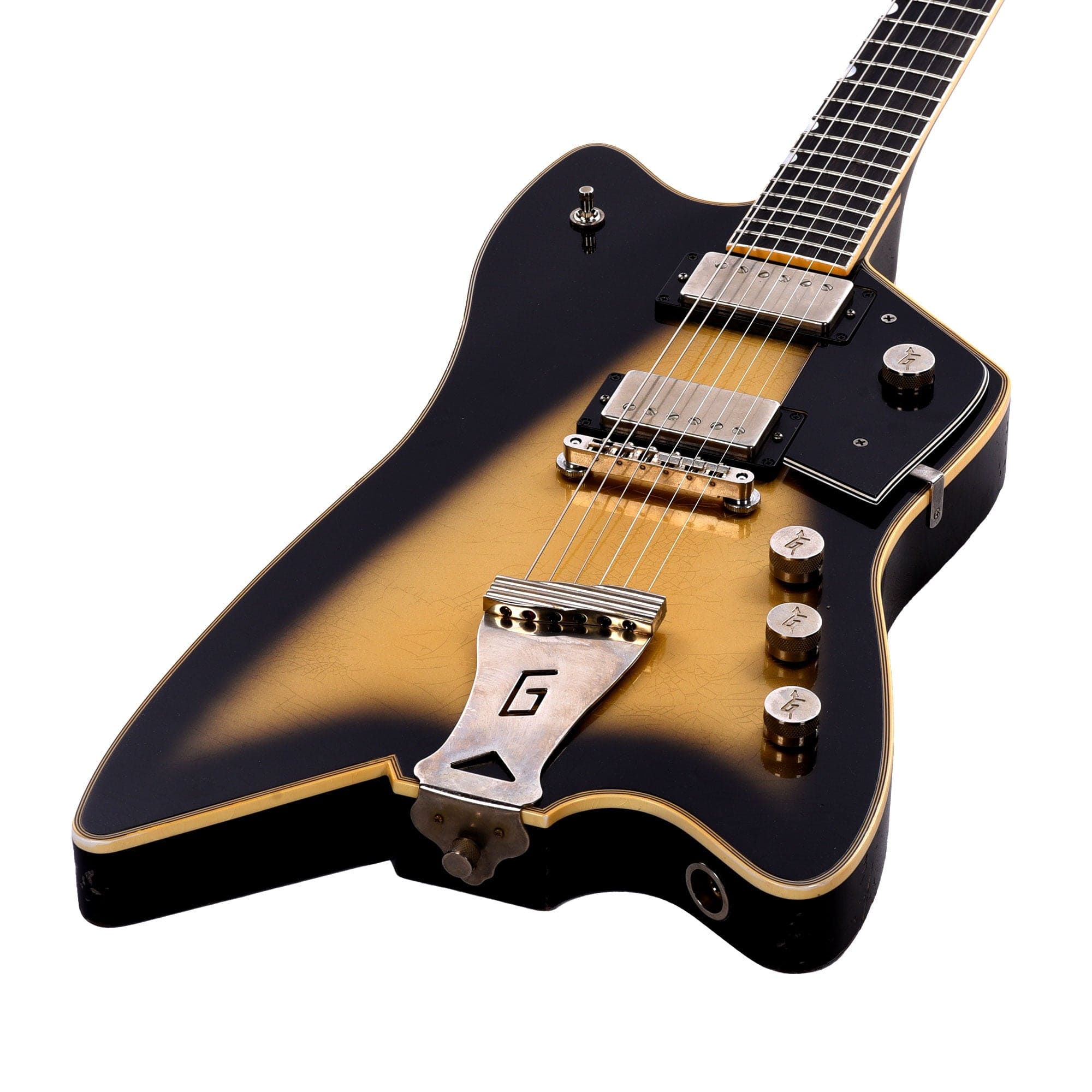 Gretsch Custom Shop Caddy Bo Aged Silverburst Relic w/ThroBak '70/Selects Master Built by Gonzalo Madrigal Electric Guitars / Solid Body