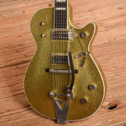 Gretsch Custom Shop G6128 1959 Duo Jet Heavy Relic Gold Sparkle 2021 Electric Guitars / Solid Body