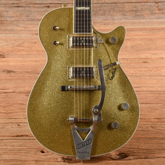 Gretsch Custom Shop G6128 1959 Duo Jet Heavy Relic Gold Sparkle 2021 Electric Guitars / Solid Body