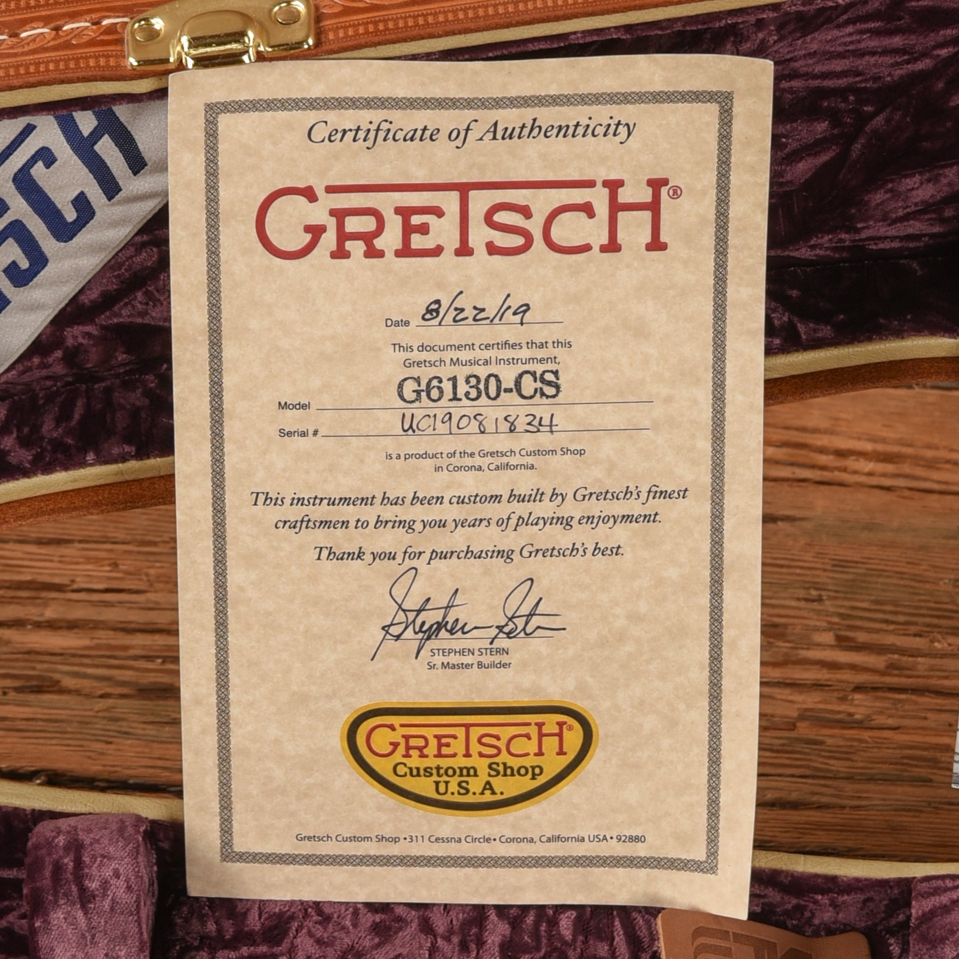 Gretsch Custom Shop G6130 1955 Round-Up NOS Natural 2019 Electric Guitars / Solid Body