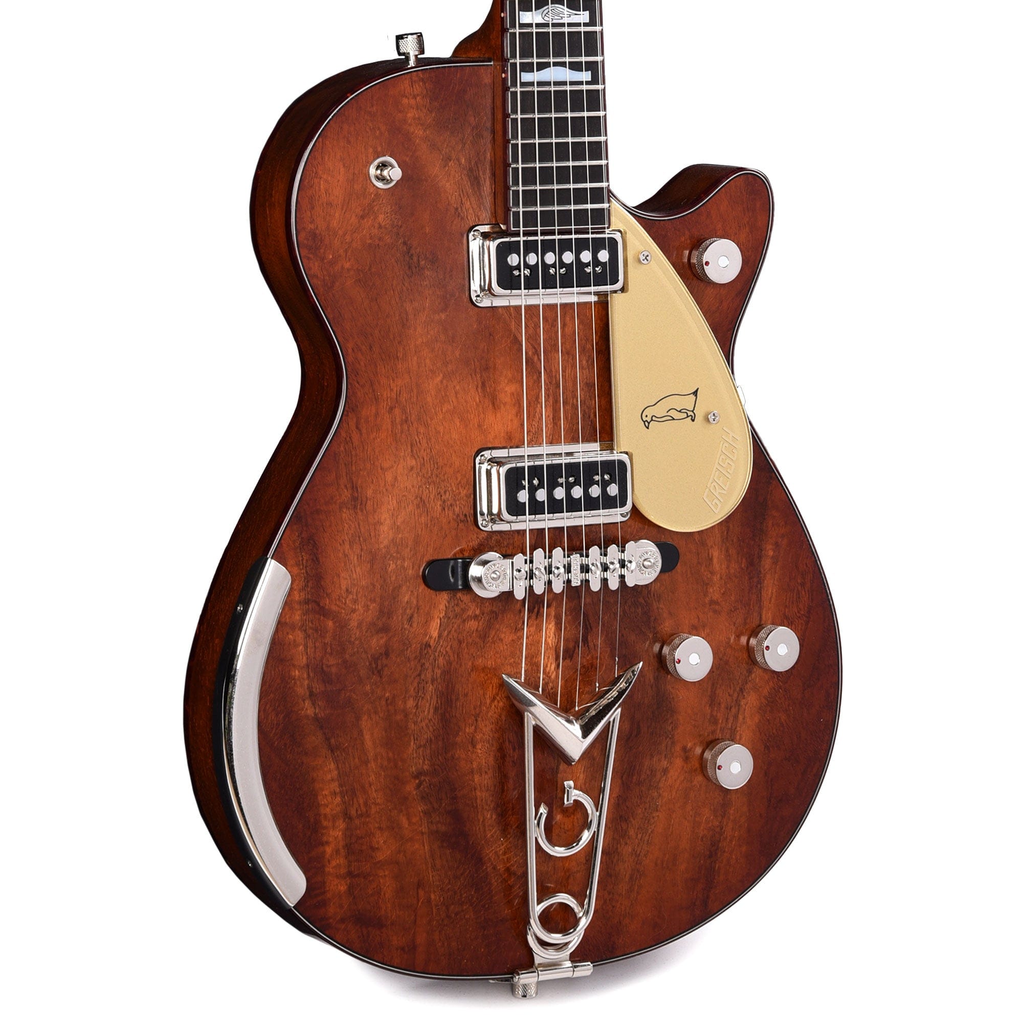 Gretsch Custom Shop G6134-55 1955 Penguin Figured Koa w/Duncan Dyno Dynasonics Master Built by Chad Henrichsen Electric Guitars / Solid Body