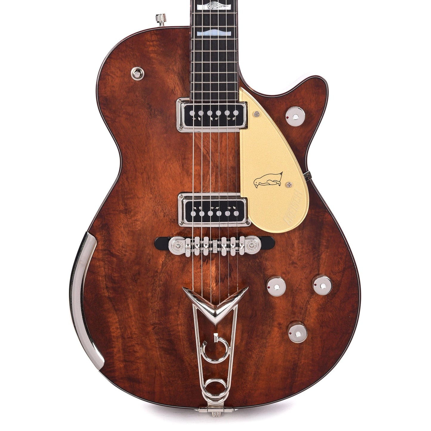 Gretsch Custom Shop G6134-55 1955 Penguin Figured Koa w/Duncan Dyno Dynasonics Master Built by Chad Henrichsen Electric Guitars / Solid Body