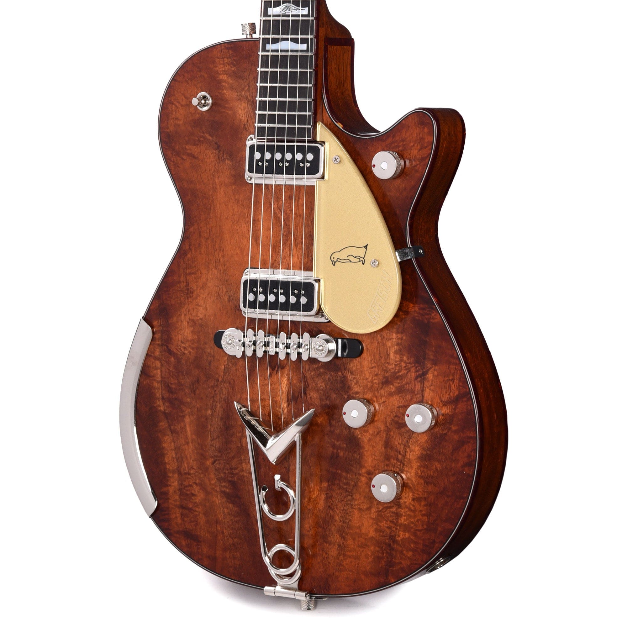 Gretsch Custom Shop G6134-55 1955 Penguin Figured Koa w/Duncan Dyno Dynasonics Master Built by Chad Henrichsen Electric Guitars / Solid Body
