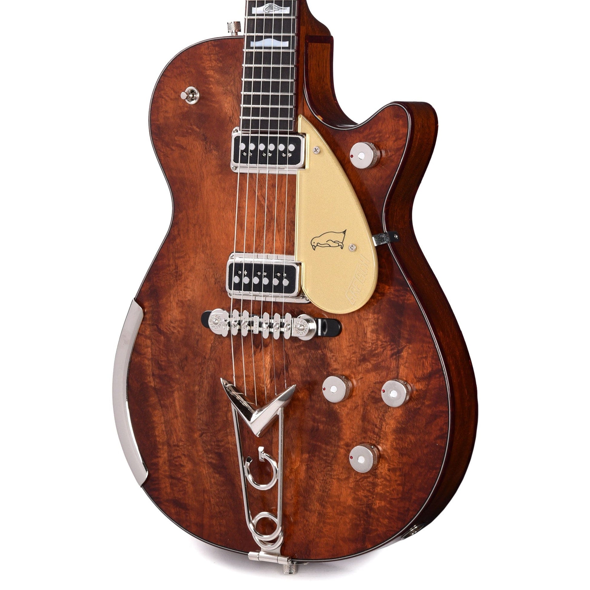 Gretsch Custom Shop G6134-55 1955 Penguin Figured Koa w/Duncan Dyno Dynasonics Master Built by Chad Henrichsen Electric Guitars / Solid Body