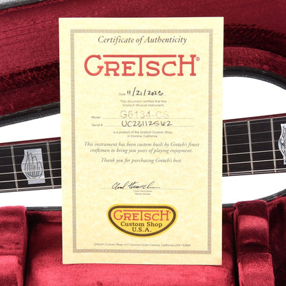 Gretsch Custom Shop G6134-55 1955 Penguin Figured Koa w/Duncan Dyno Dynasonics Master Built by Chad Henrichsen Electric Guitars / Solid Body