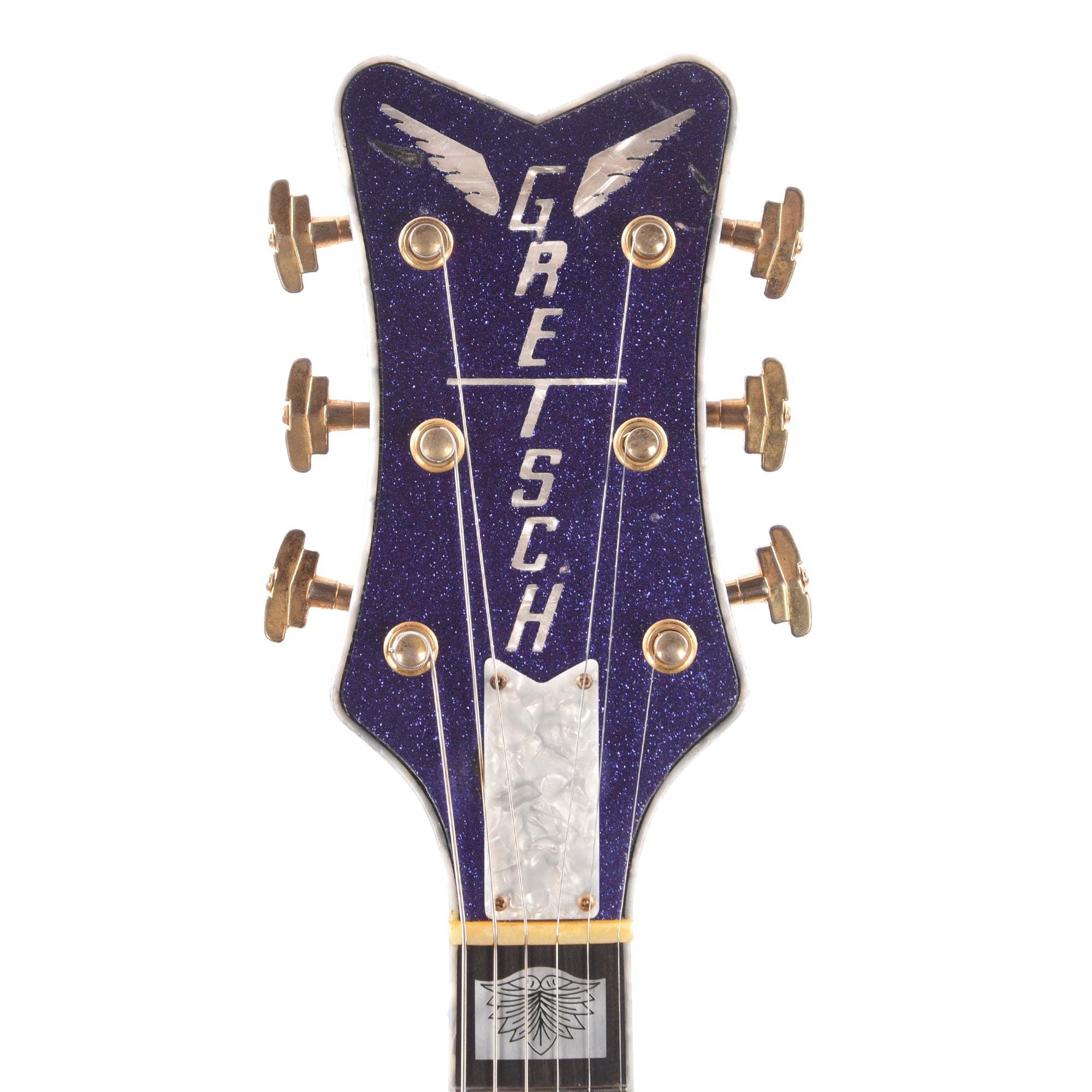 Gretsch Custom Shop G6134-55 1955 Penguin Purple Sparkle Relic w/Duncan Dyno Dynasonics Master Built by Chad Henrichsen Electric Guitars / Solid Body