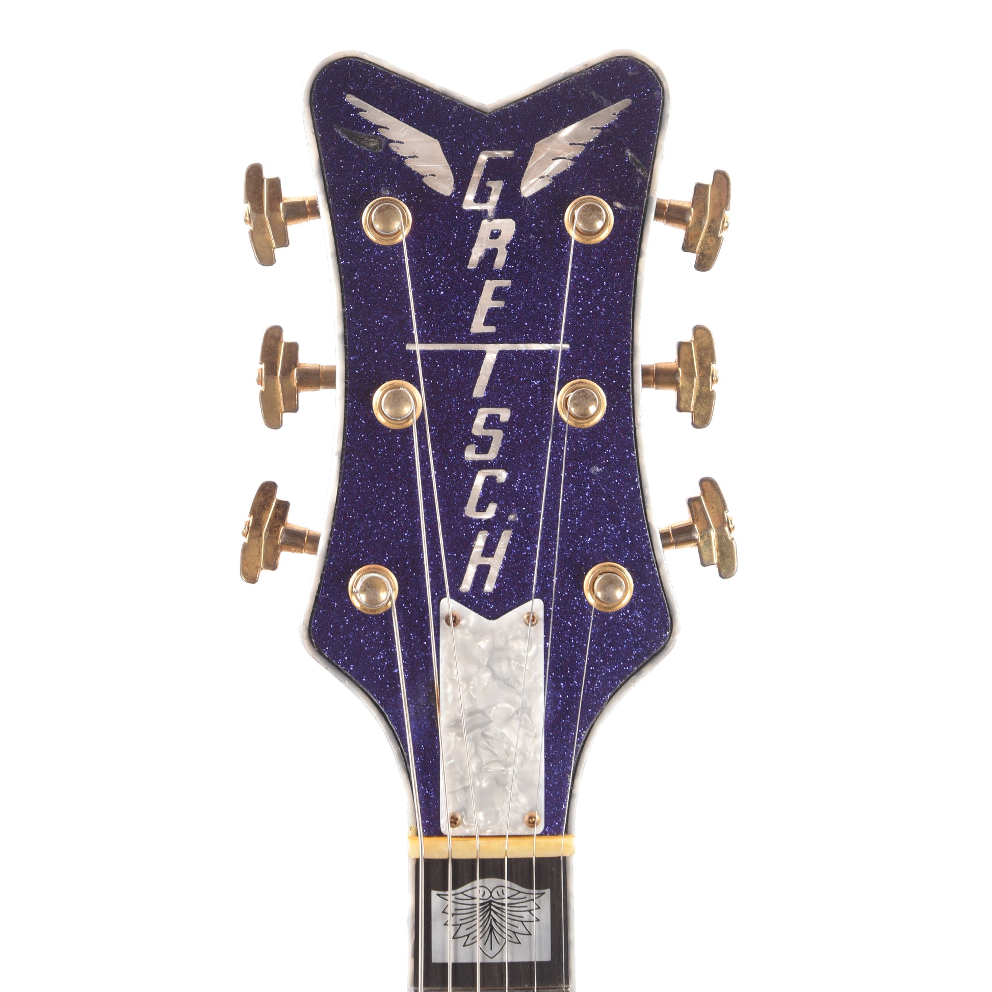 Gretsch Custom Shop G6134-55 1955 Penguin Purple Sparkle Relic w/Duncan Dyno Dynasonics Master Built by Chad Henrichsen Electric Guitars / Solid Body