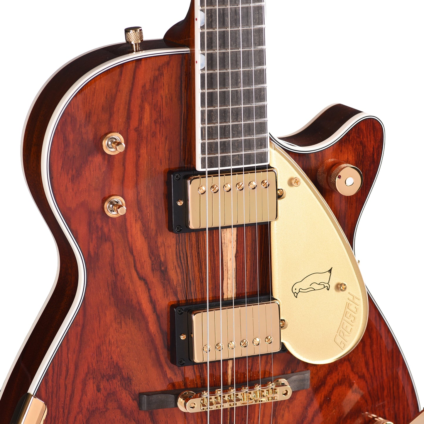 Gretsch Custom Shop G6134-55 Cocobolo Top Penguin NOS Natural Master Built by Chad Henrichsen Electric Guitars / Solid Body