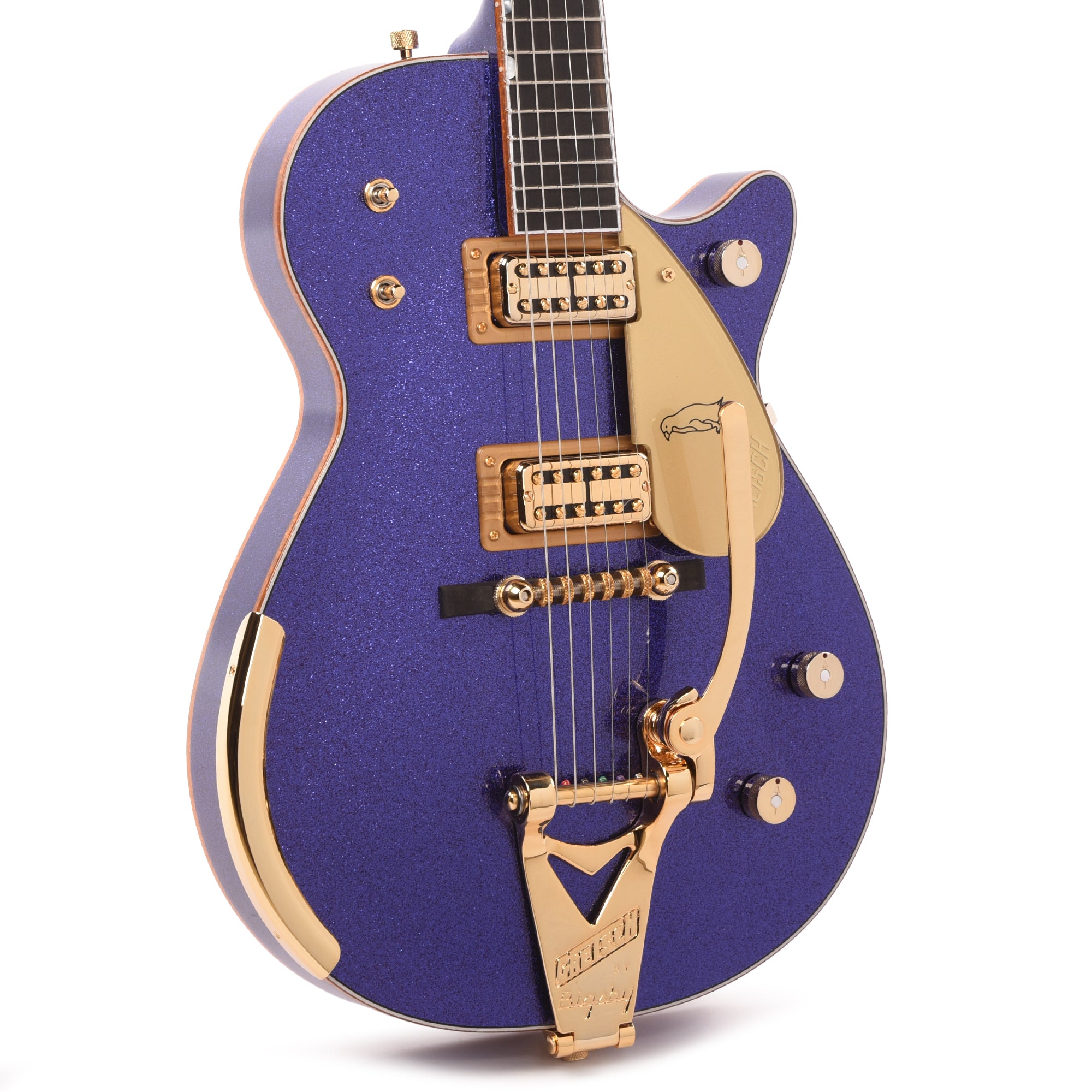 Gretsch Custom Shop G6134T-58 Penguin NOS Aged Purple Sparkle Master Built by Chad Henrichsen Electric Guitars / Solid Body
