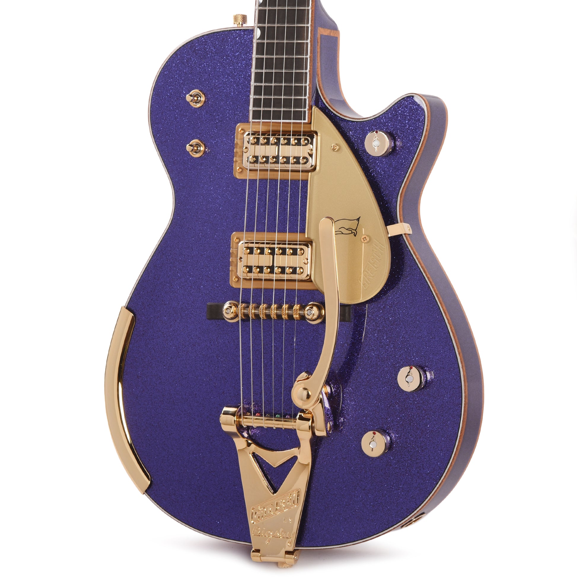 Gretsch Custom Shop G6134T-58 Penguin NOS Aged Purple Sparkle Master Built by Chad Henrichsen Electric Guitars / Solid Body