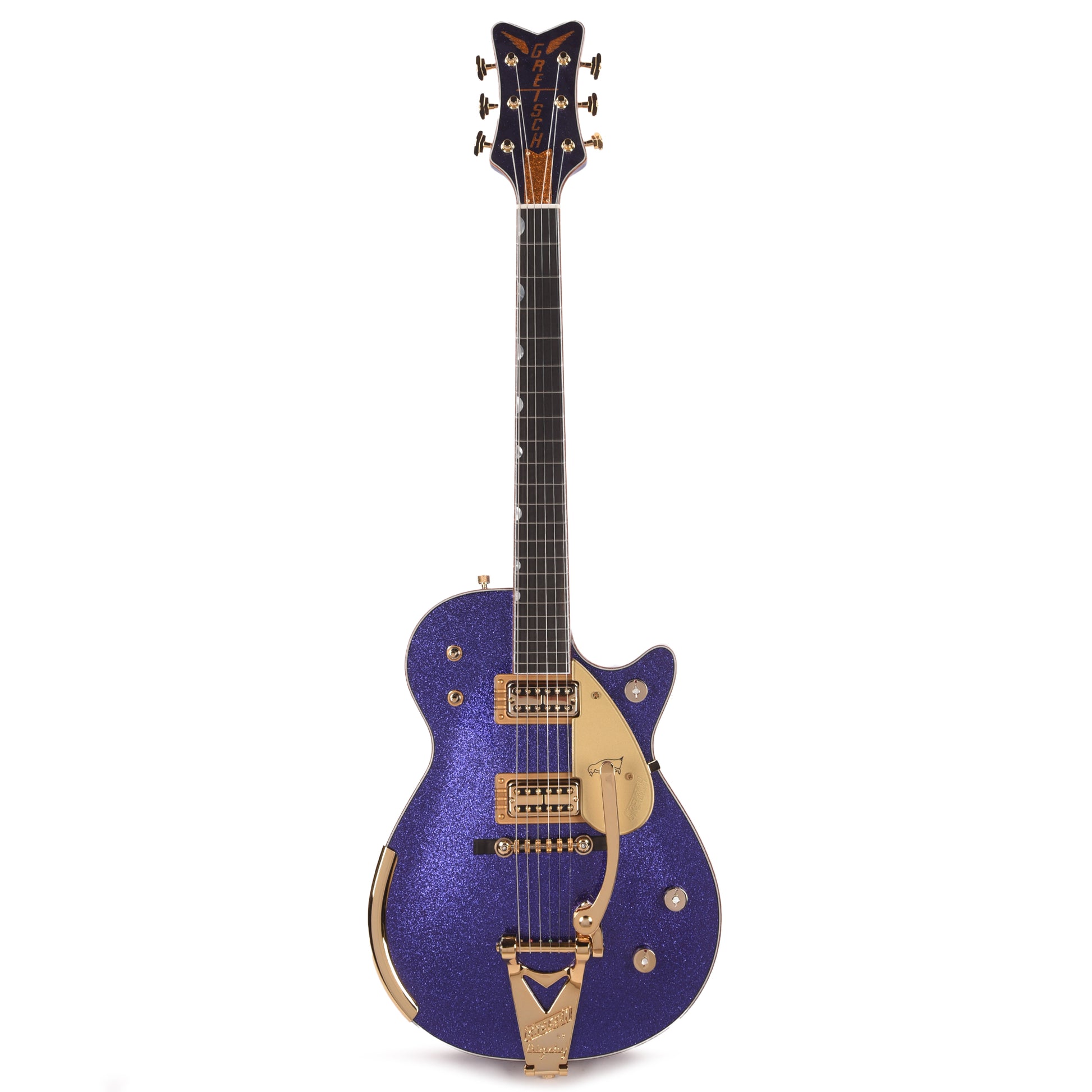 Gretsch Custom Shop G6134T-58 Penguin NOS Aged Purple Sparkle Master Built by Chad Henrichsen Electric Guitars / Solid Body