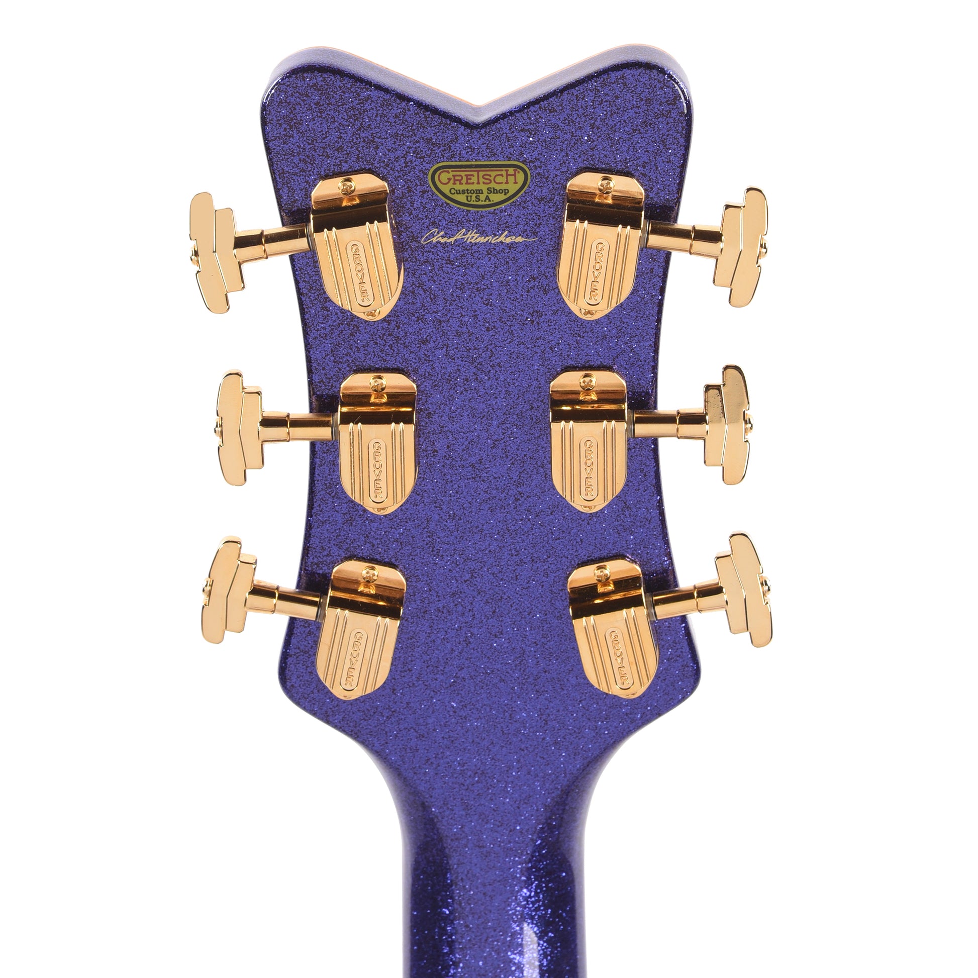Gretsch Custom Shop G6134T-58 Penguin NOS Aged Purple Sparkle Master Built by Chad Henrichsen Electric Guitars / Solid Body