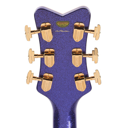 Gretsch Custom Shop G6134T-58 Penguin NOS Aged Purple Sparkle Master Built by Chad Henrichsen Electric Guitars / Solid Body