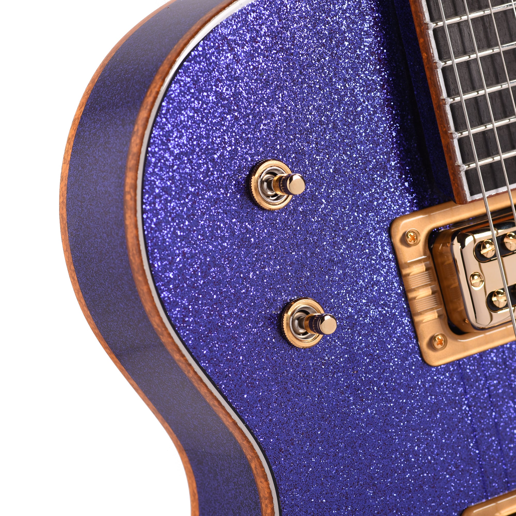 Gretsch Custom Shop G6134T-58 Penguin NOS Aged Purple Sparkle Master Built by Chad Henrichsen Electric Guitars / Solid Body