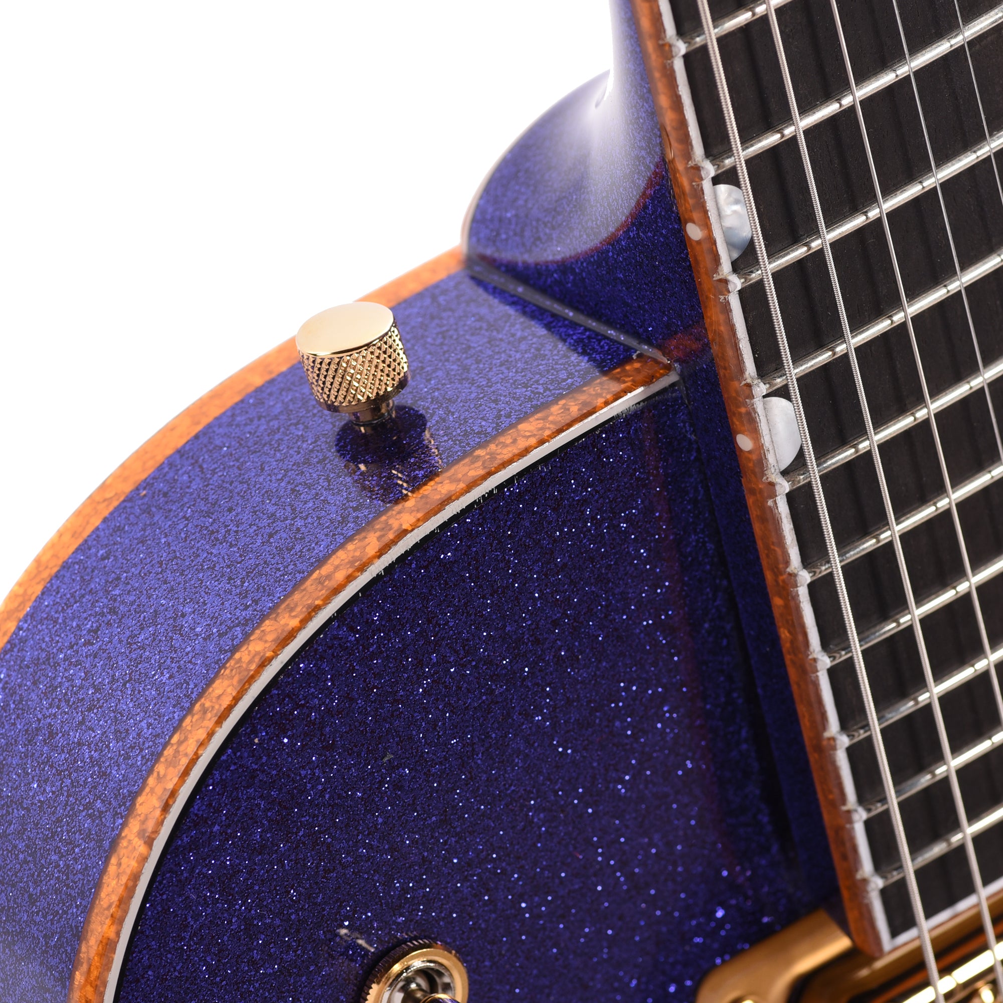 Gretsch Custom Shop G6134T-58 Penguin NOS Aged Purple Sparkle Master Built by Chad Henrichsen Electric Guitars / Solid Body