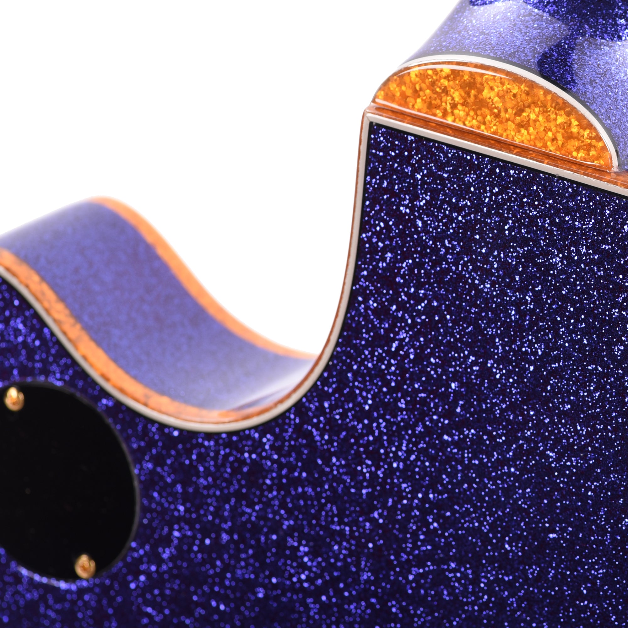 Gretsch Custom Shop G6134T-58 Penguin NOS Aged Purple Sparkle Master Built by Chad Henrichsen Electric Guitars / Solid Body
