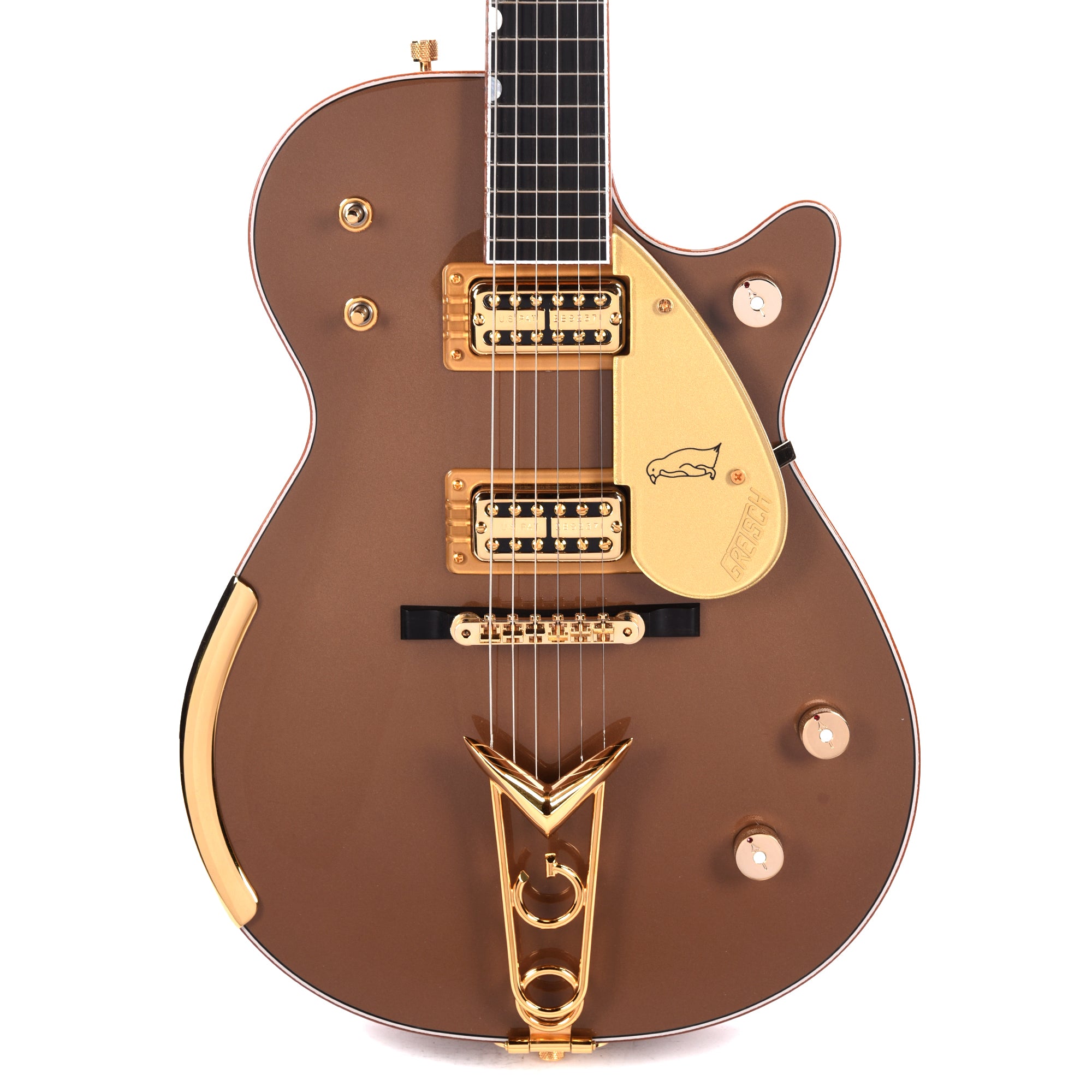 Gretsch Custom Shop G6134T-58 Penguin NOS Medium Palomino Metallic Master Built by Gonzalo Madrigal Electric Guitars / Solid Body